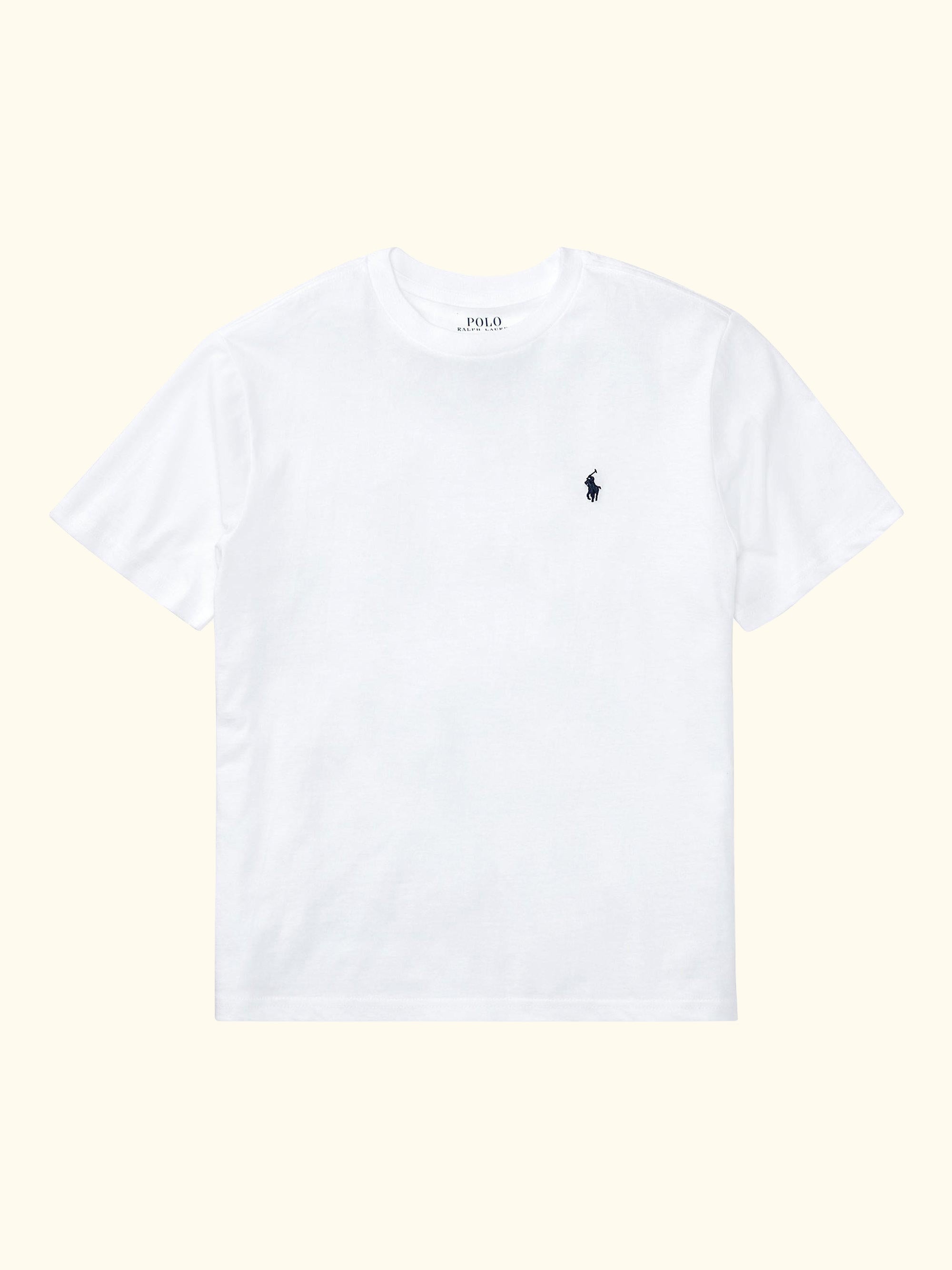 Polo Ralph Lauren Kids' Short Sleeve Cotton T-Shirt, Black