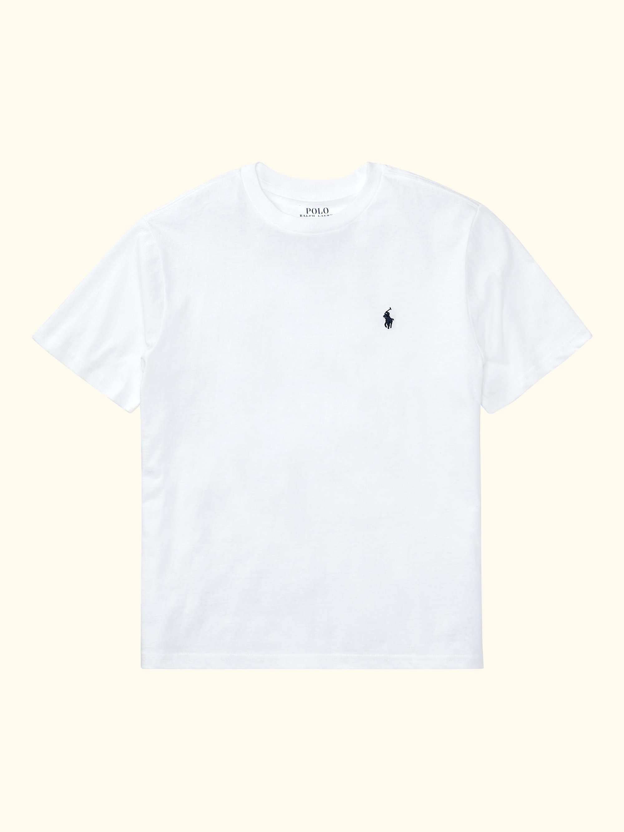 Polo Ralph Lauren Kids' Short Sleeve Cotton T-Shirt, Black