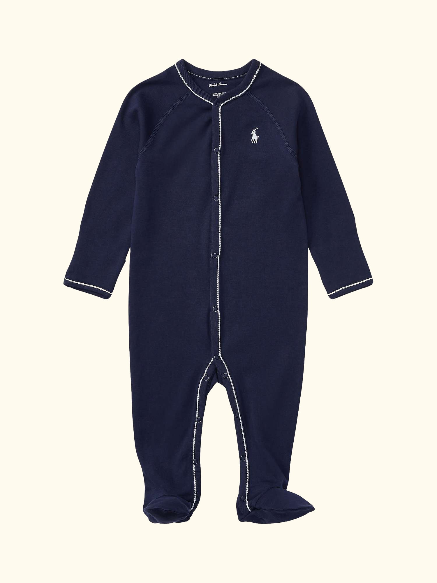 Polo Ralph Lauren Baby Essential Coverall, French Navy, 12 months