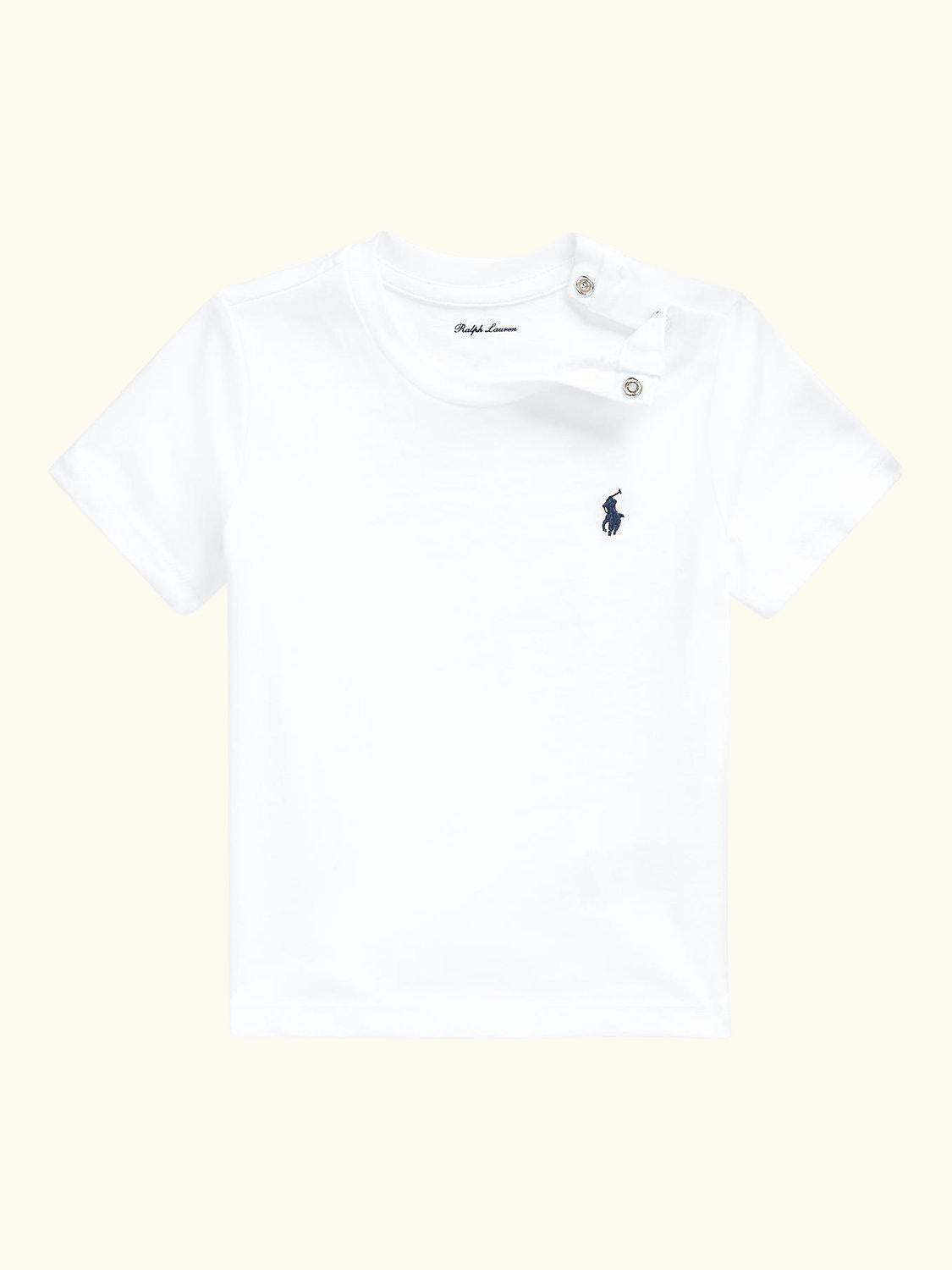 Polo Ralph Lauren Baby Logo Top, White