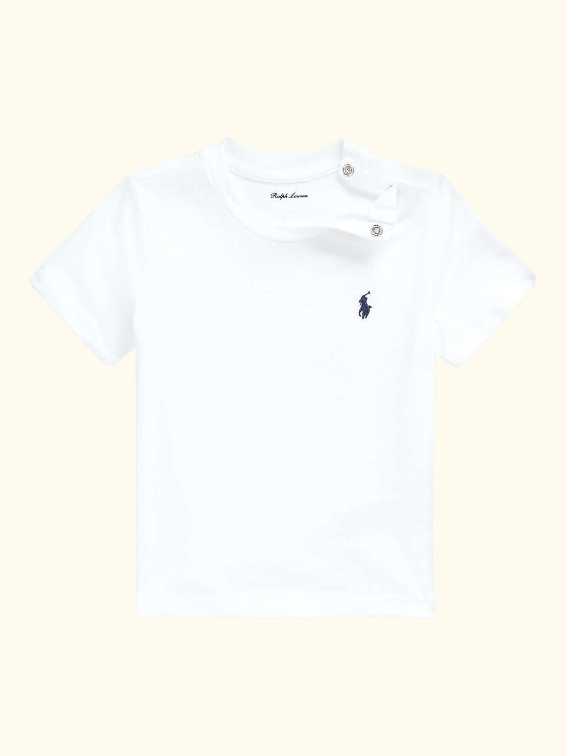 Polo Ralph Lauren Baby Logo Top, White