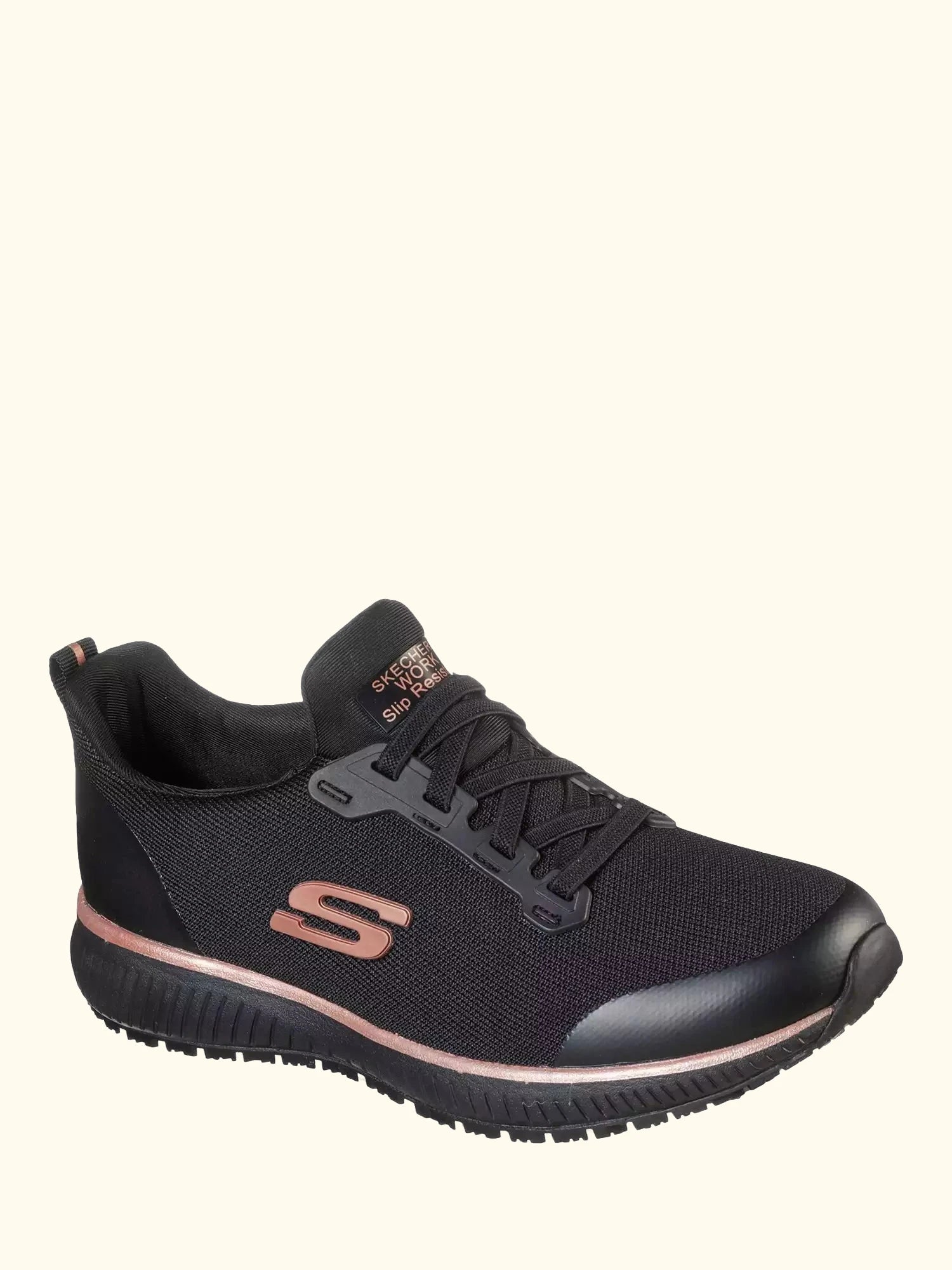 Skechers Squad SR Occupational Shoes, Black