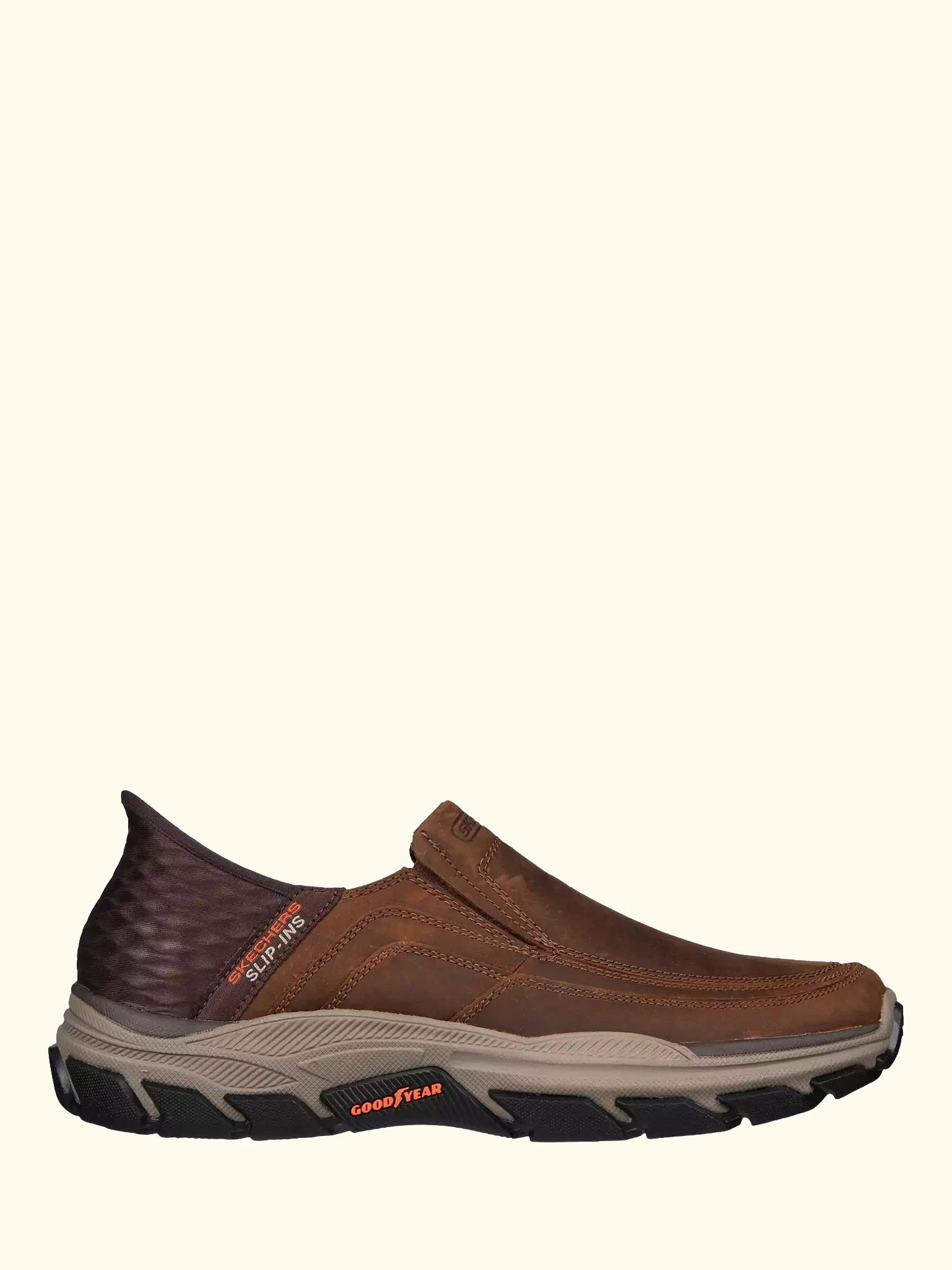 Skechers Respected Elgin Leather Slip On