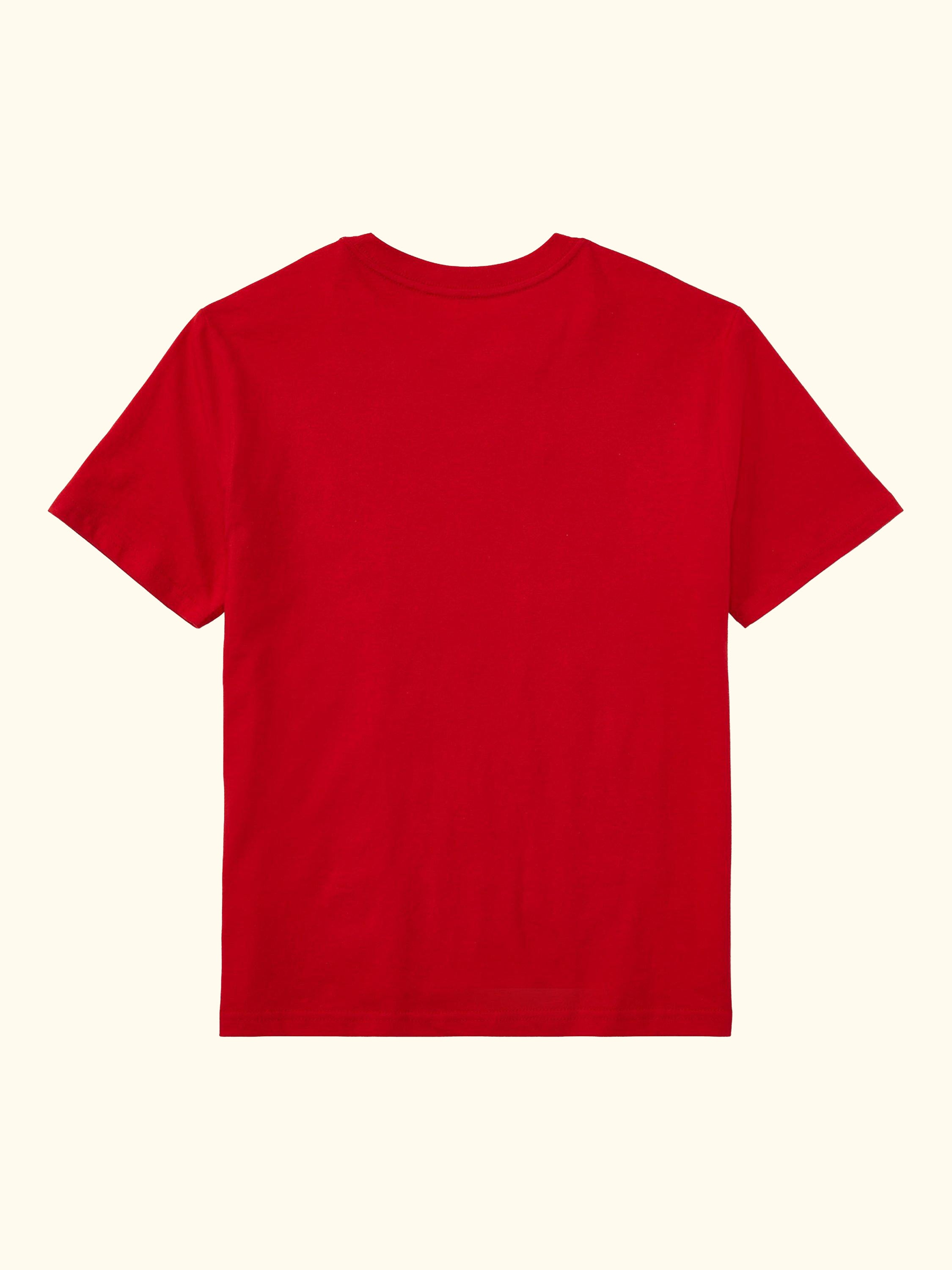 Polo Ralph Lauren Kids' Cotton Signature Logo Short Sleeve T-Shirt, Red
