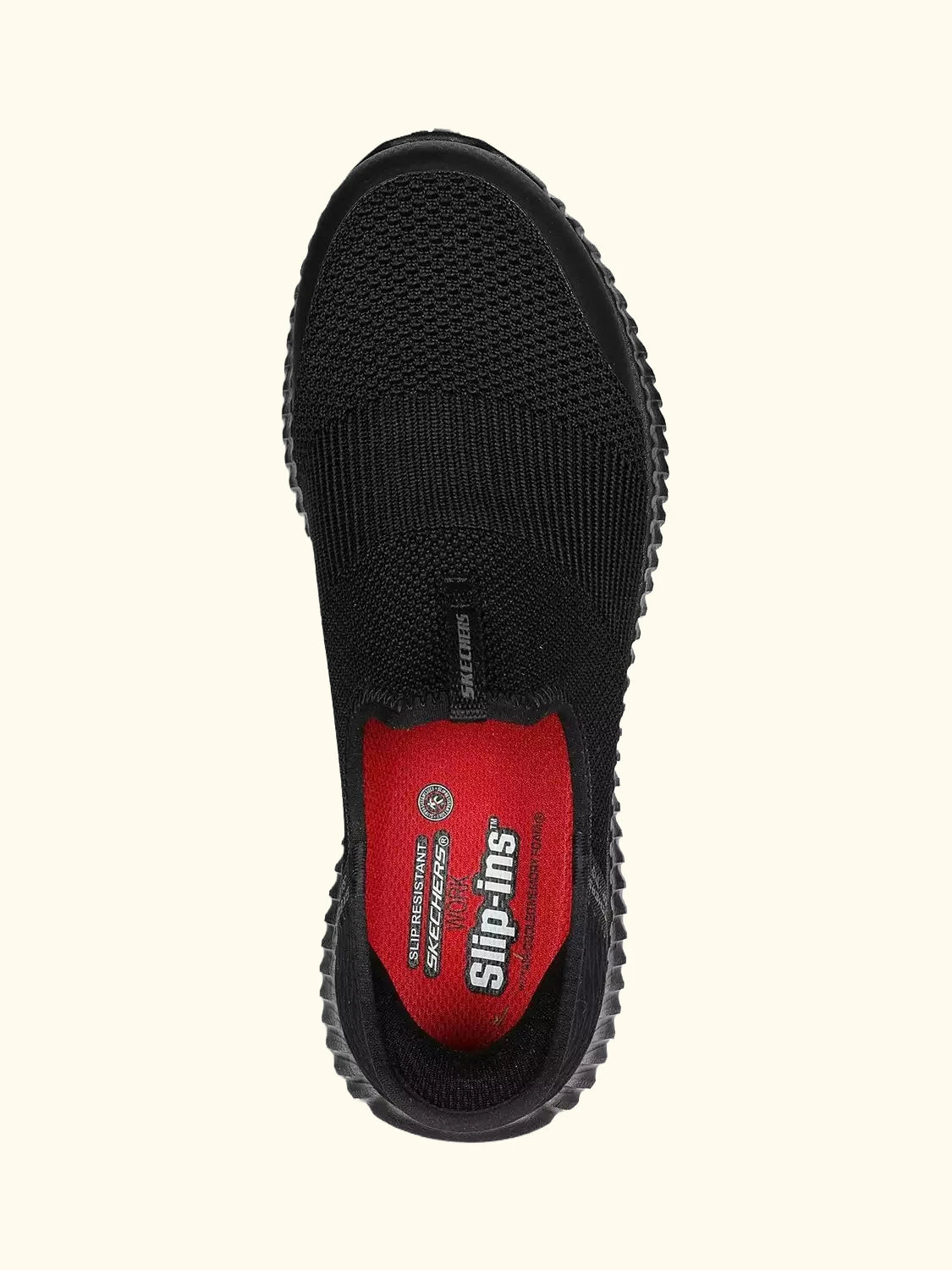 Skechers Cessnock - Gwynedd Work Shoes, Black