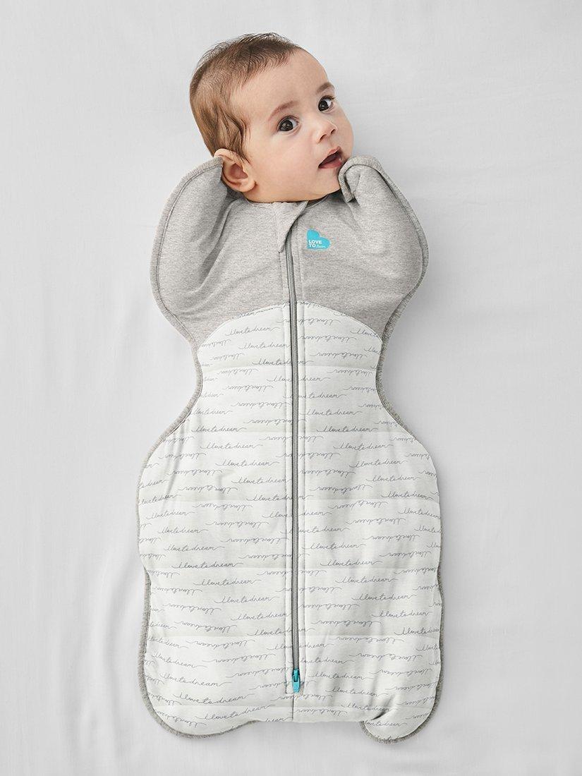 Swaddle Up Baby Sleeping Bag, 2.5 Tog, Dreamer White