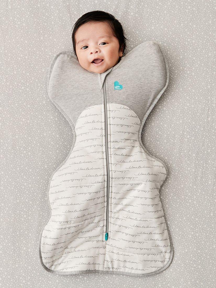 Swaddle Up Baby Sleeping Bag, 2.5 Tog, Dreamer White
