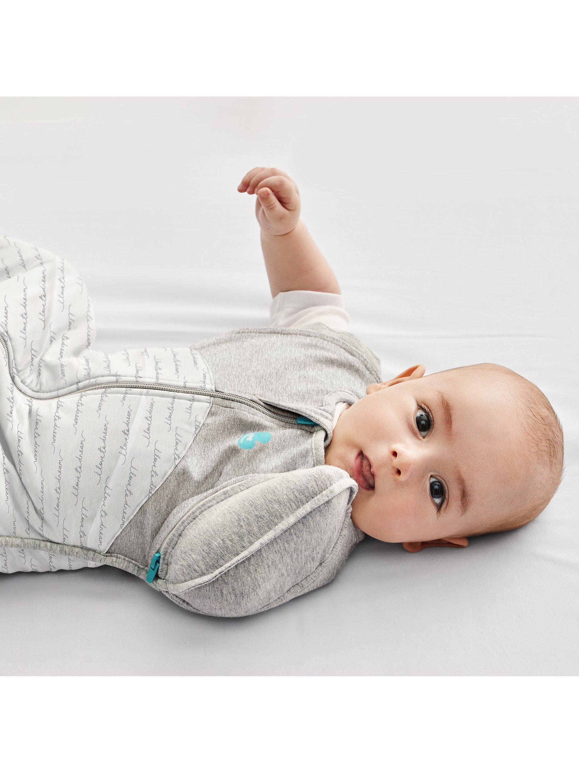 Swaddle Up Transition Baby Sleeping Bag, 2.5 Tog, Dreamer White, Medium