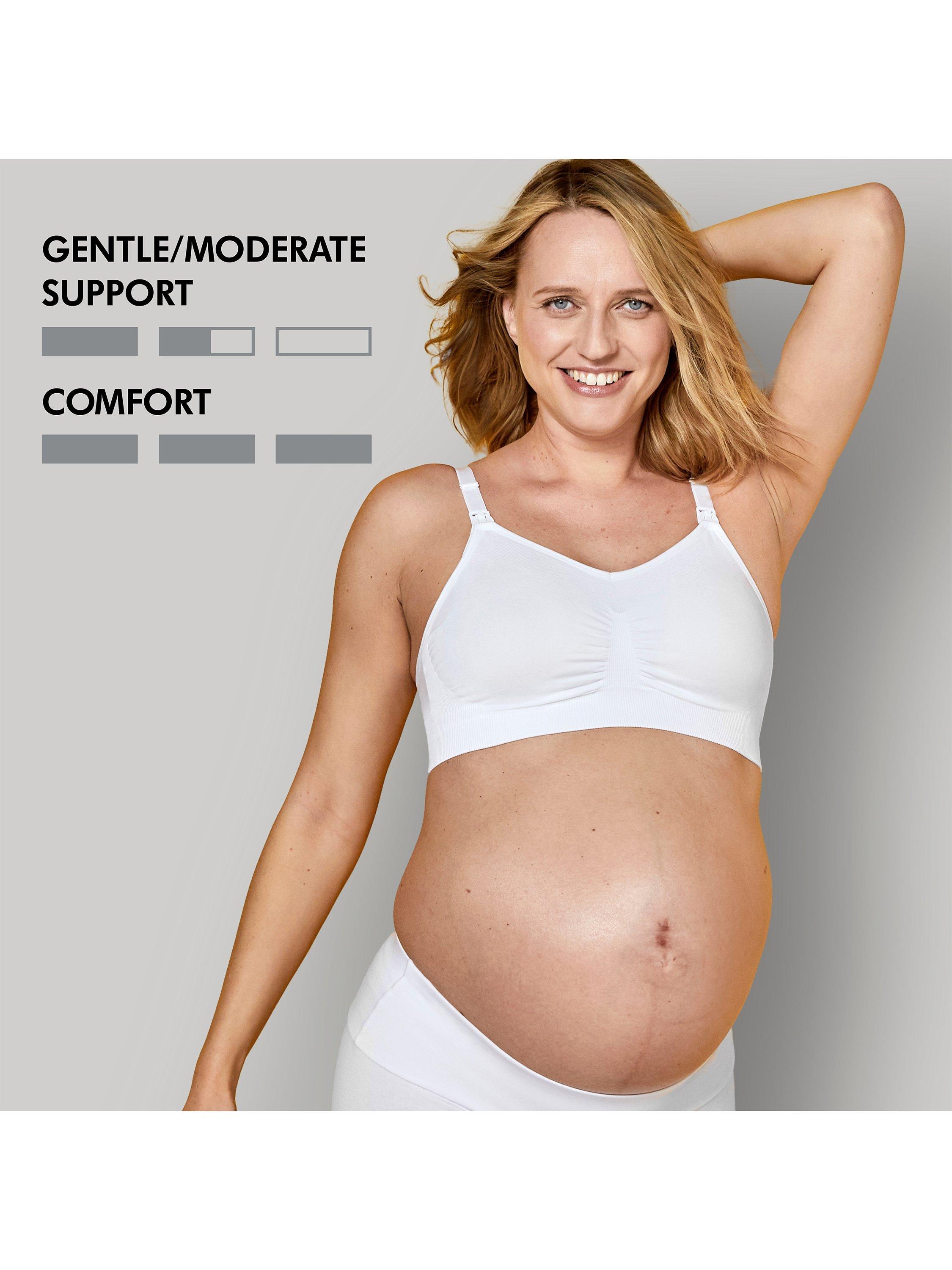 Keep Cool Maternity & Nursing Bra, White