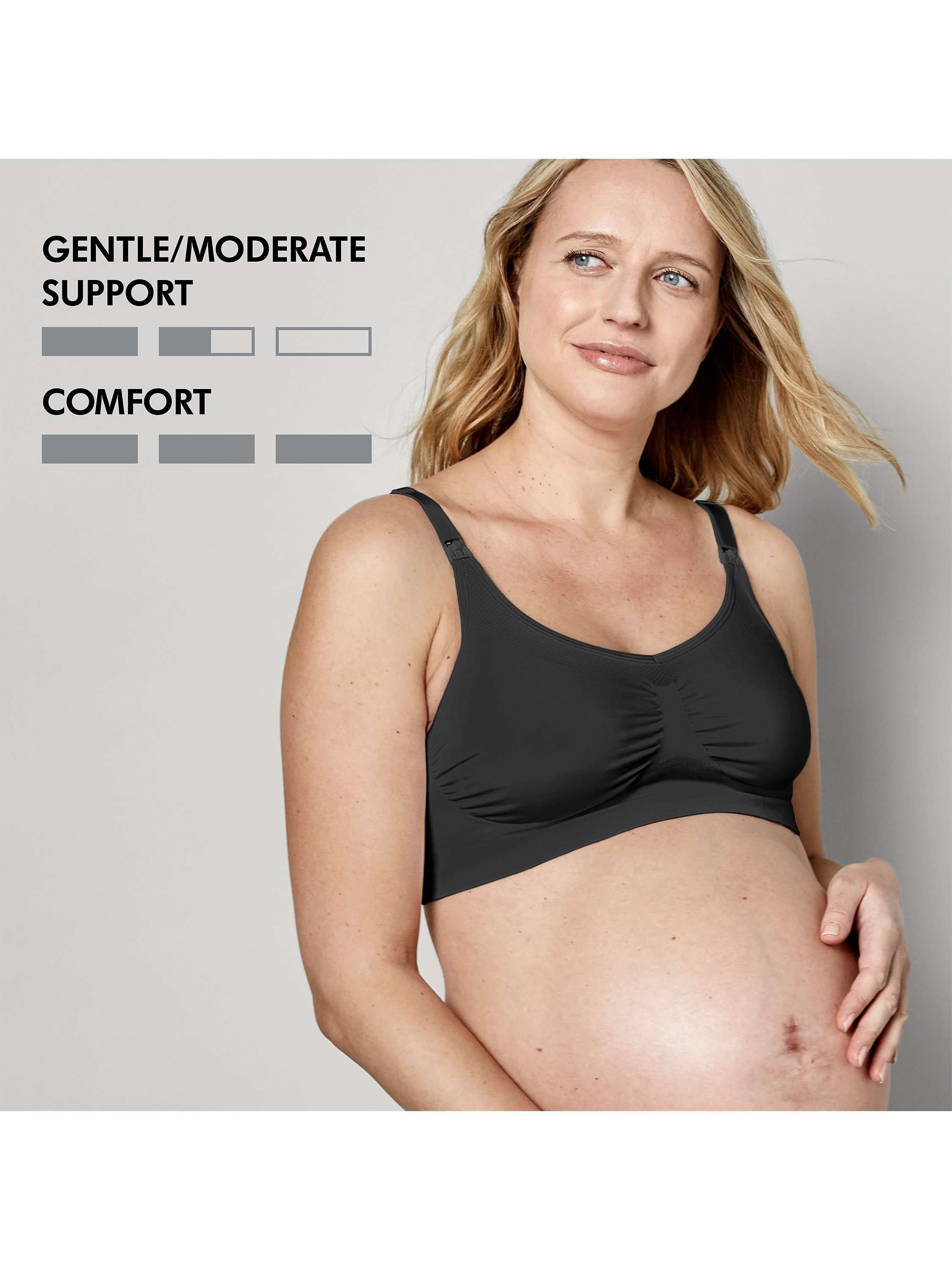 Keep Cool Maternity & Nursing Bra, Black