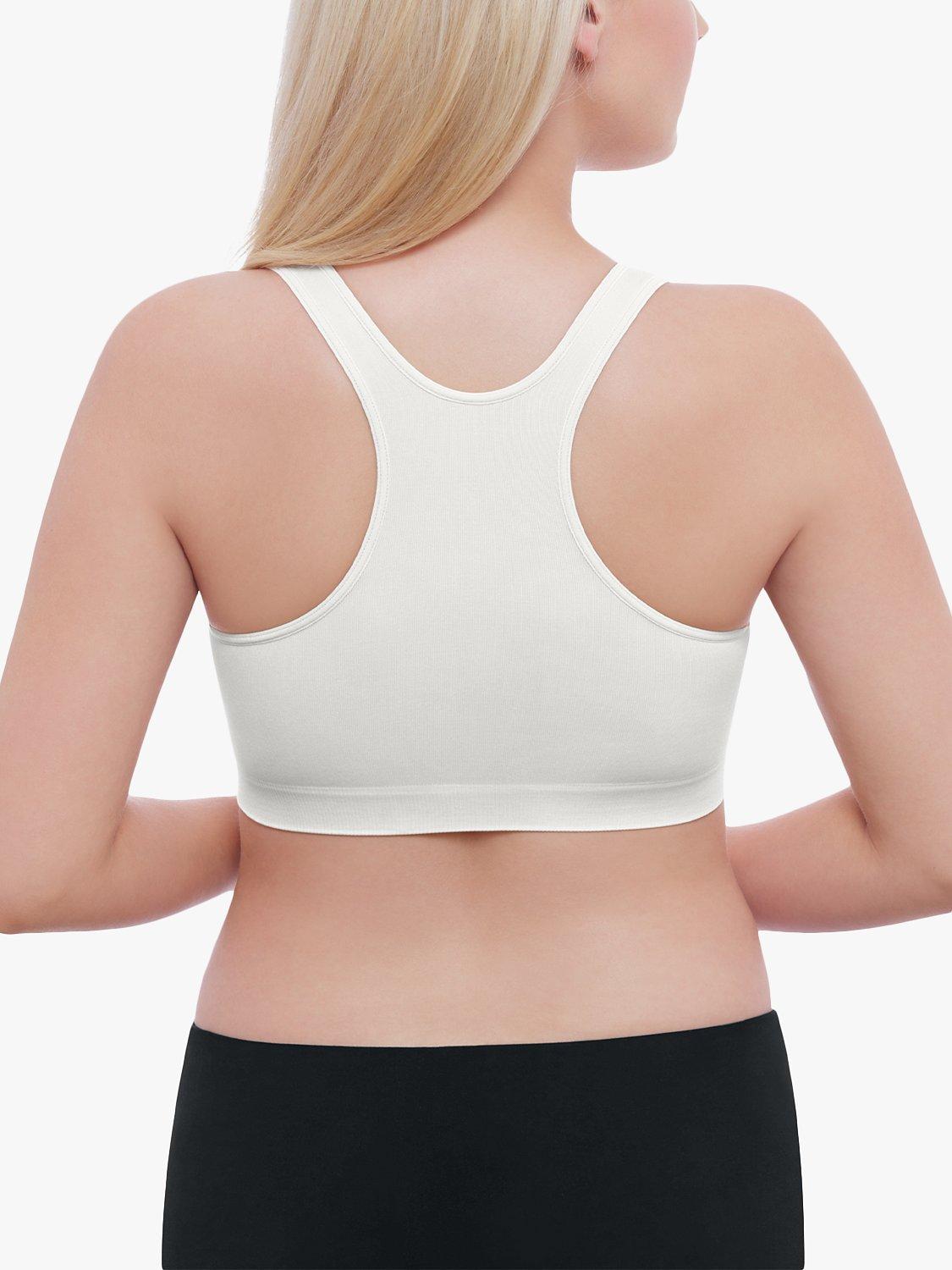 Keep Cool Sleep Maternity & Nursing Bra, White