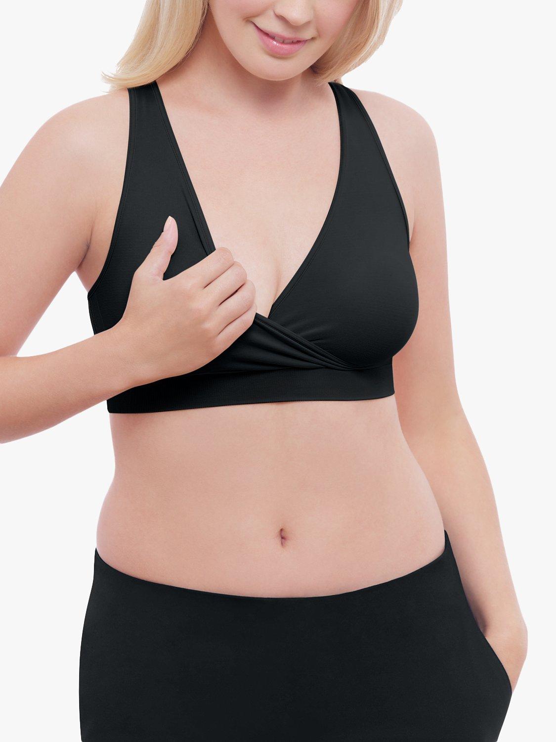 Keep Cool Sleep Maternity & Nursing Bra, Black