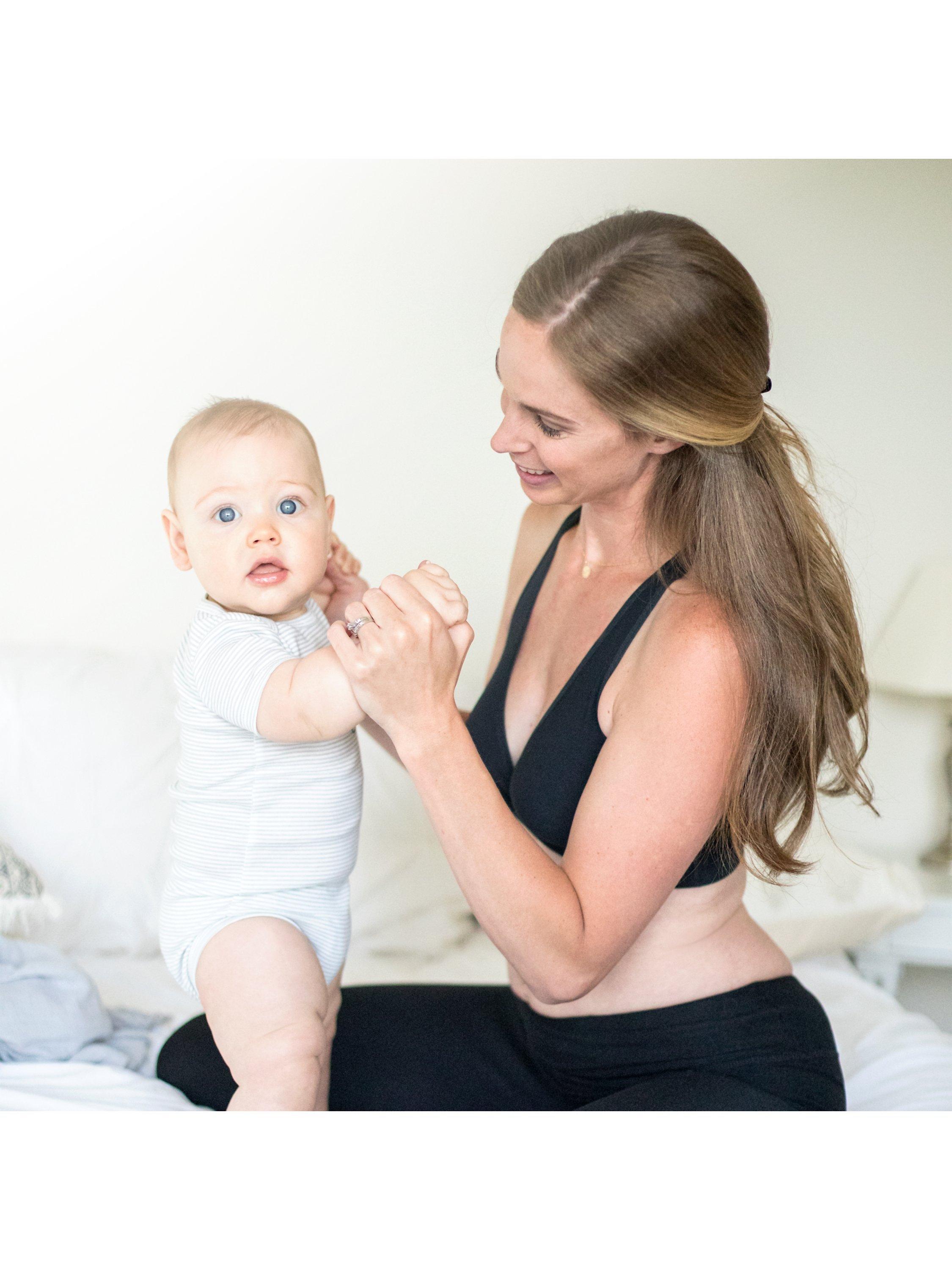 Keep Cool Sleep Maternity & Nursing Bra, Black