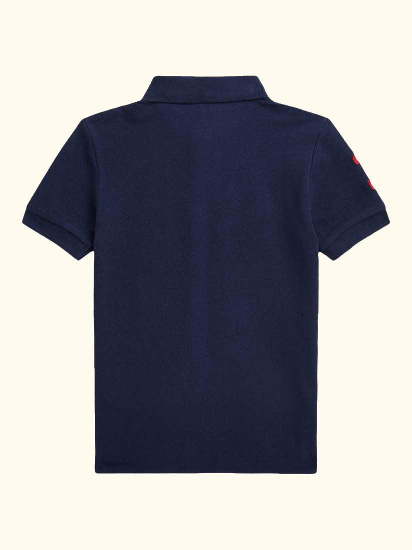 Polo Ralph Lauren Kids' Big Pony Polo Shirt, Refined Navy