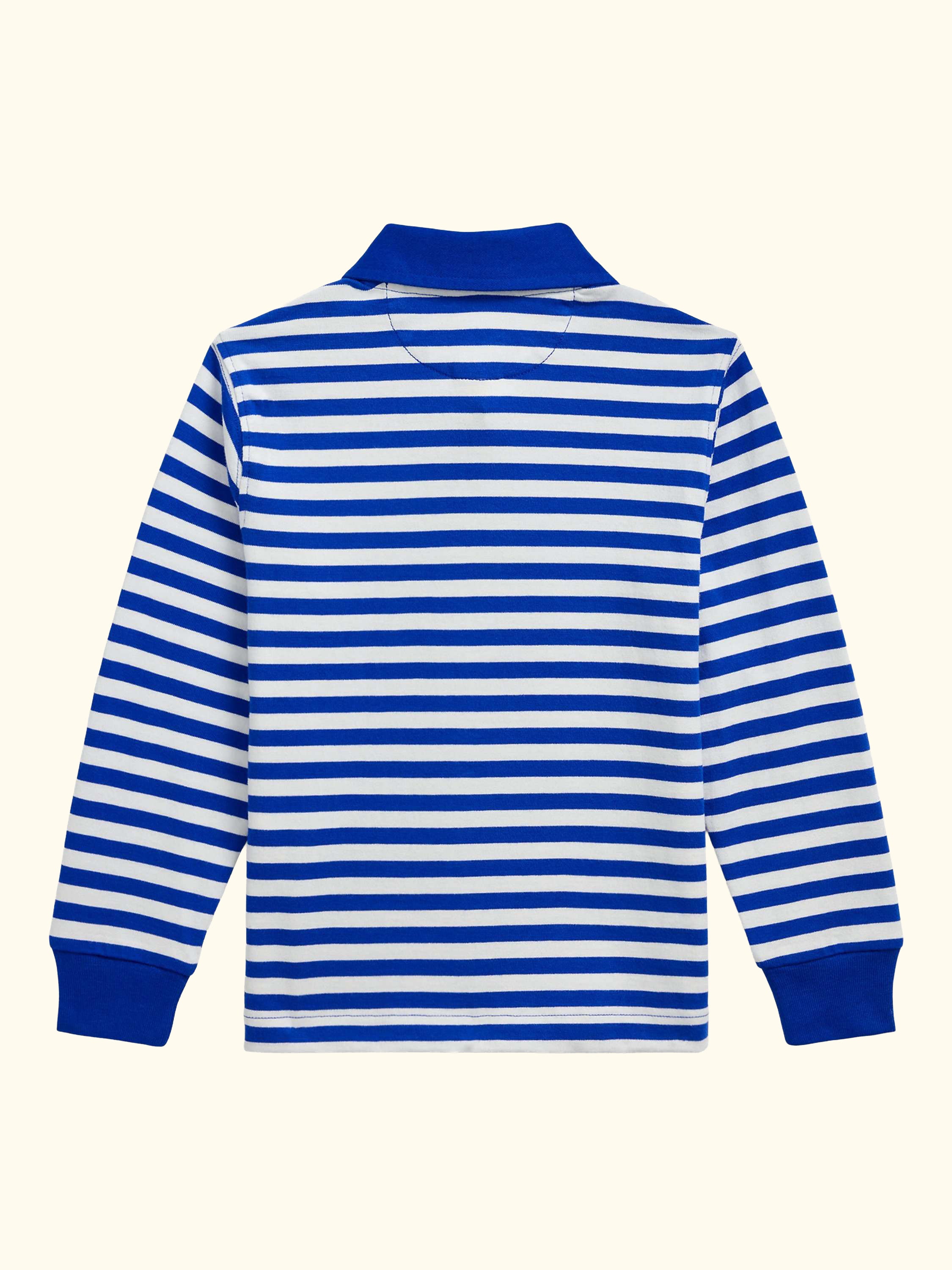 Kids' Rugby Shirt, Travel Blue
