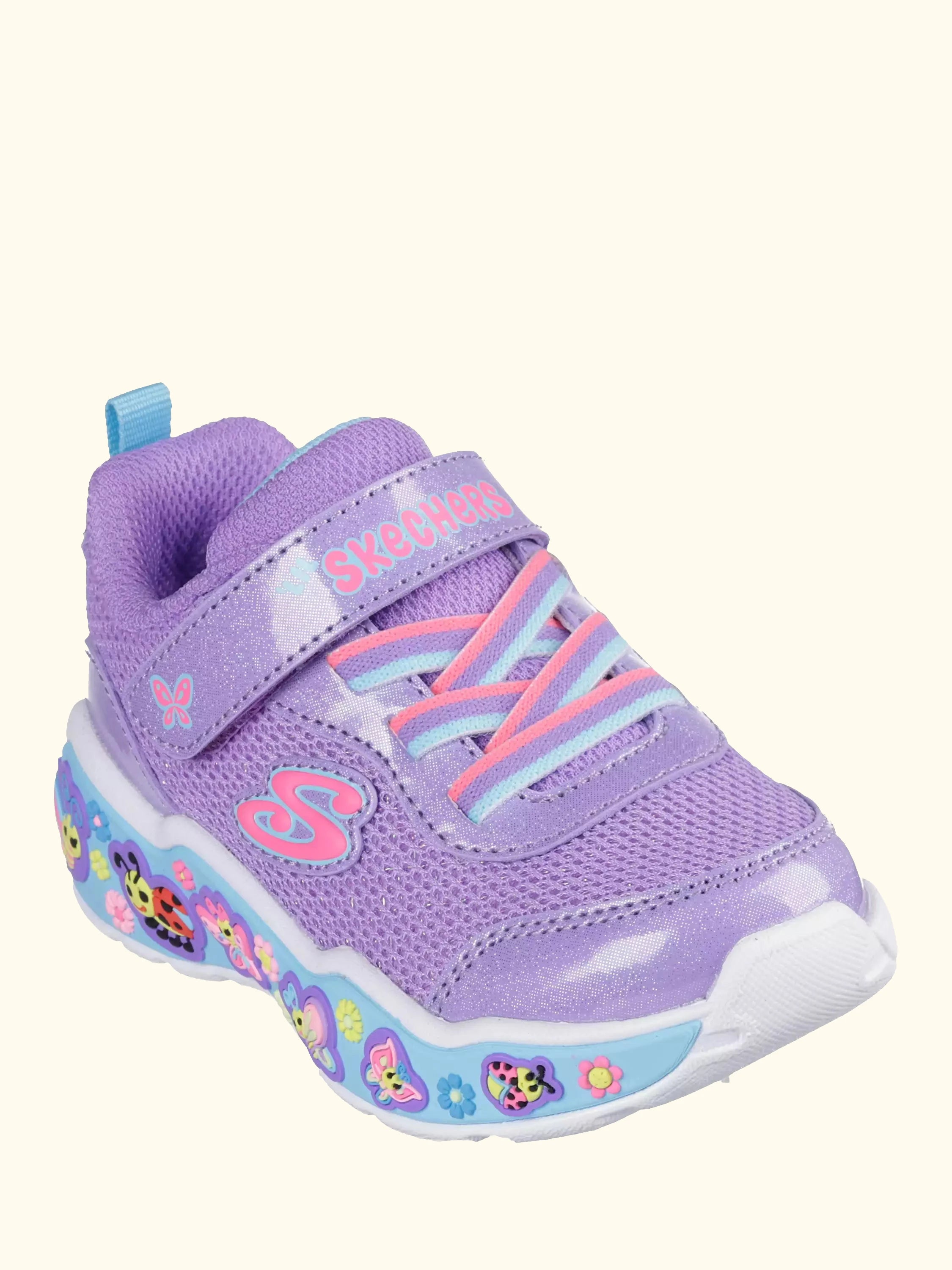 Skechers Kids' Play Scene Fun Squad Trainers, Pktm