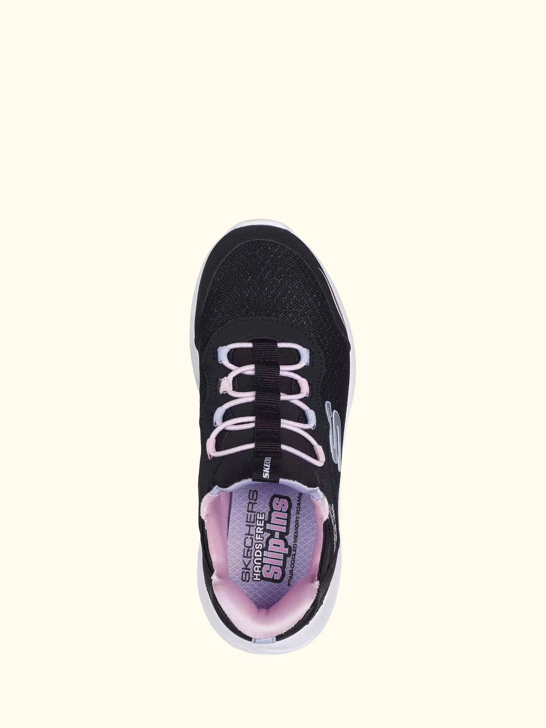 Skechers Kids' Slip-Ins Bounder Trainers, Black
