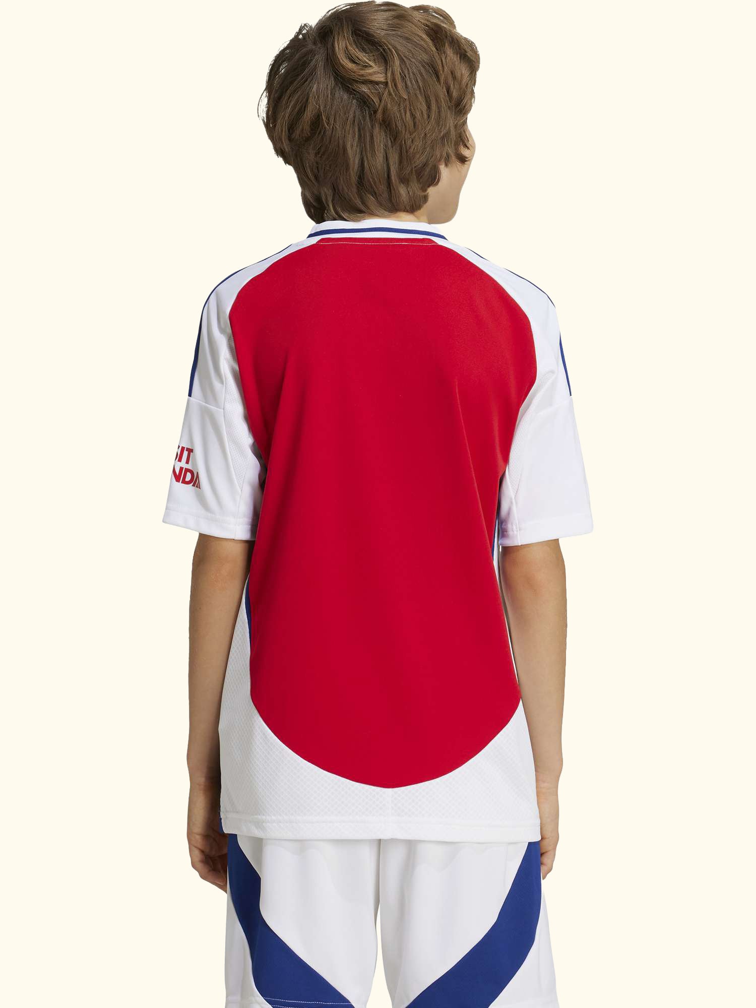 Kids' Arsenal Home Jersey, Red/White
