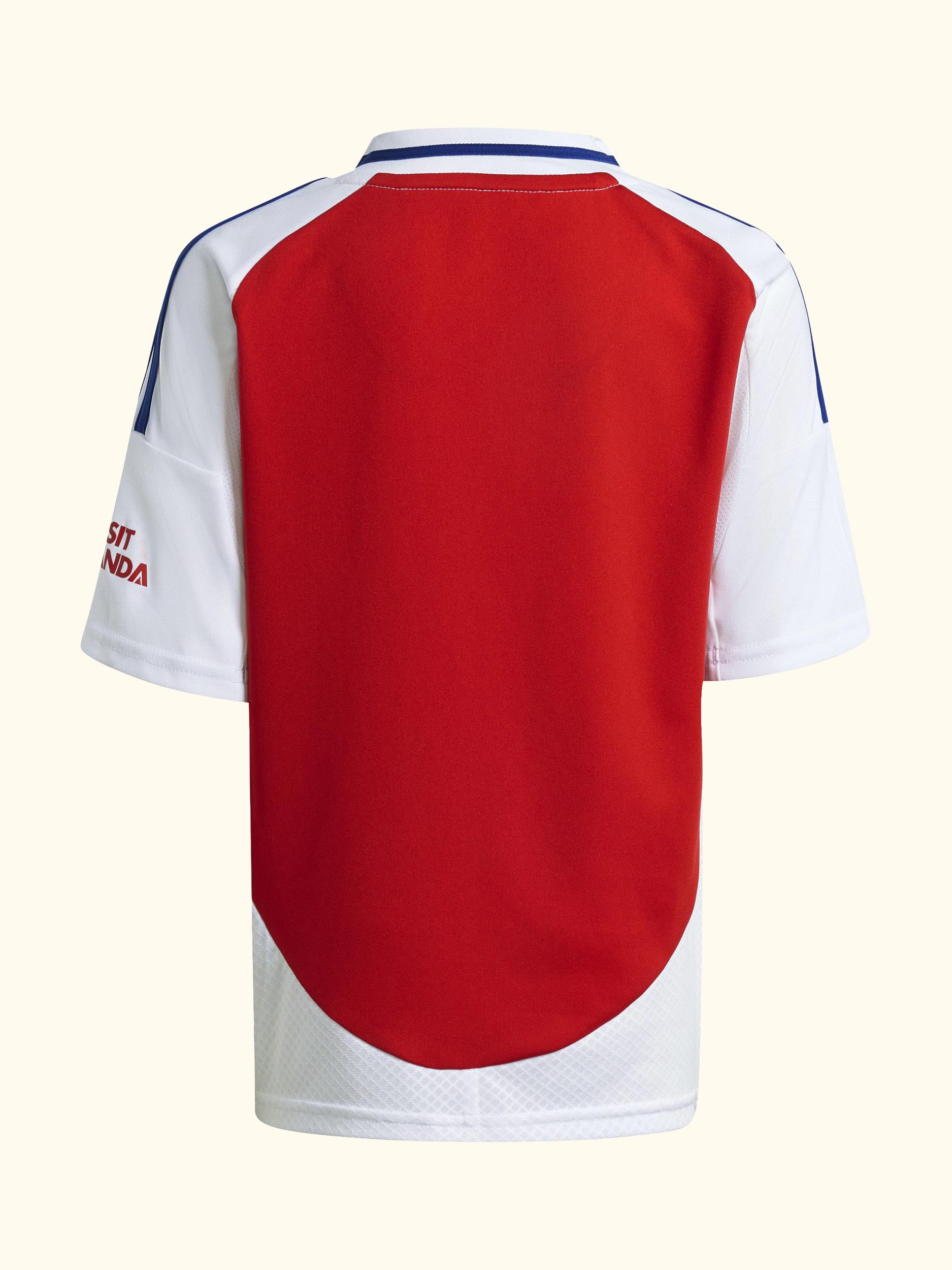 Kids' Arsenal Home Kit, Red/White