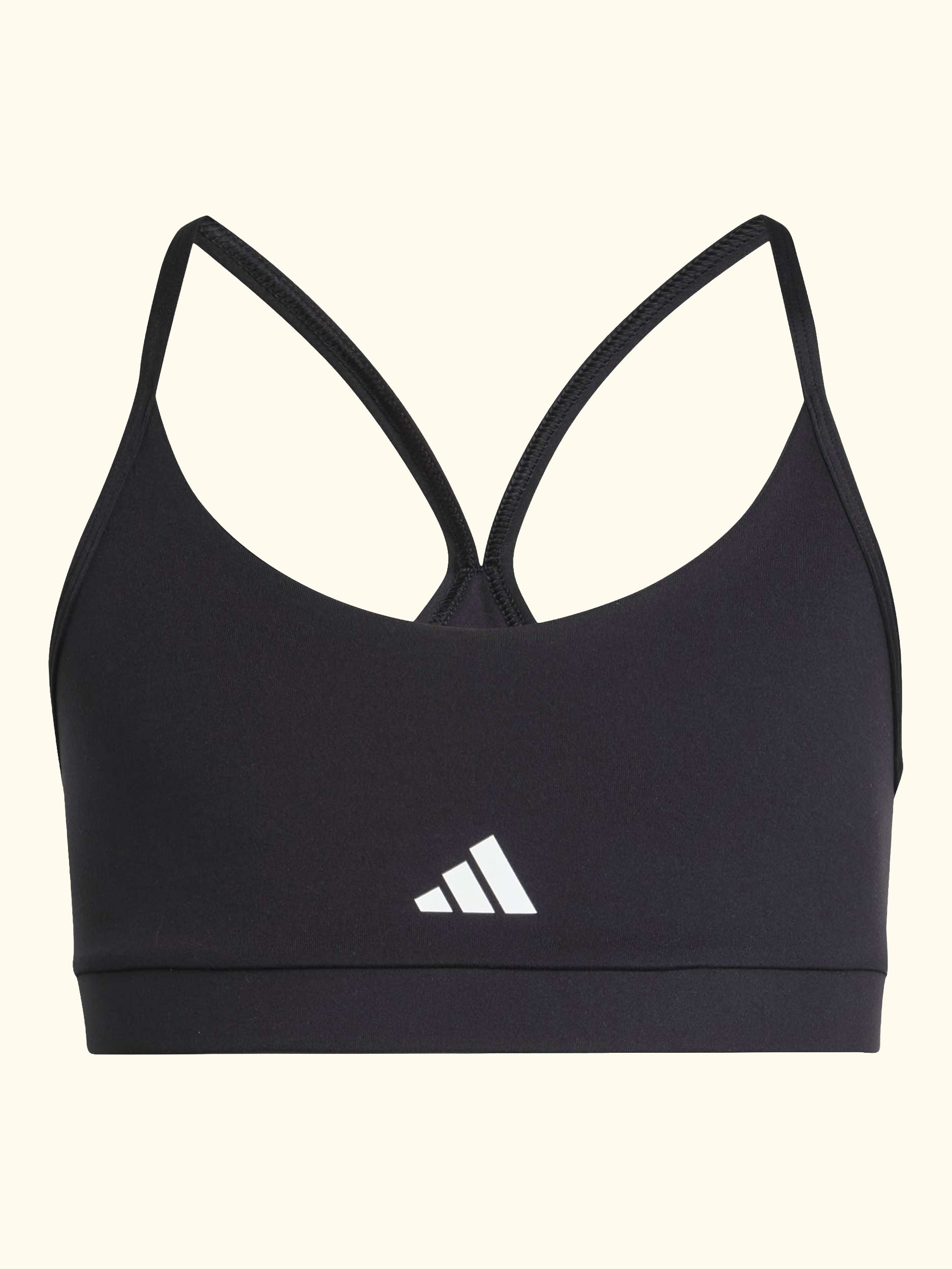Kids' Essentials Sports Bra, Black/White