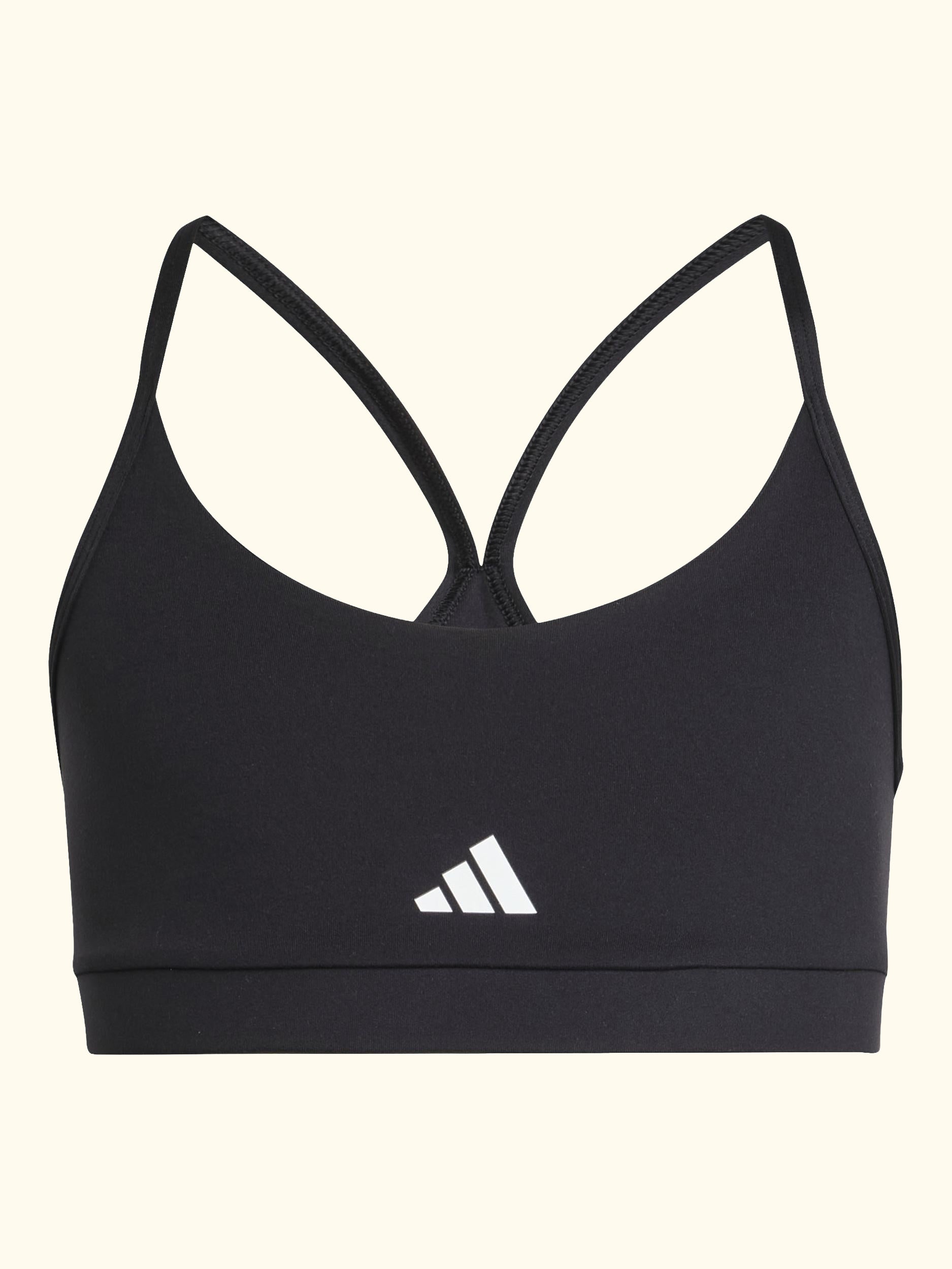 Kids' Essentials Sports Bra, Black/White