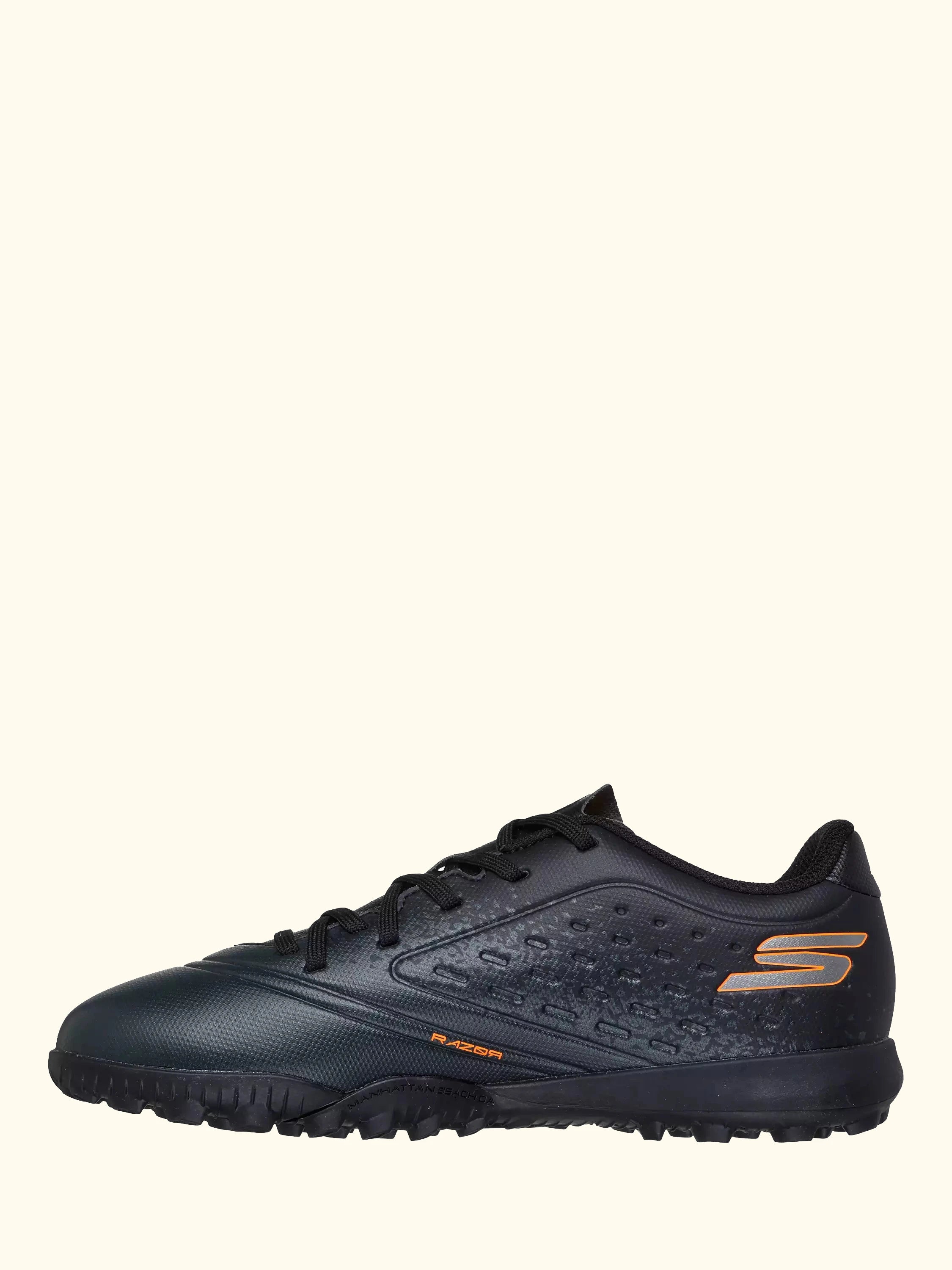 Skechers Kids' Soccer Razor 1.5 TF Football Boots, Black/Multi