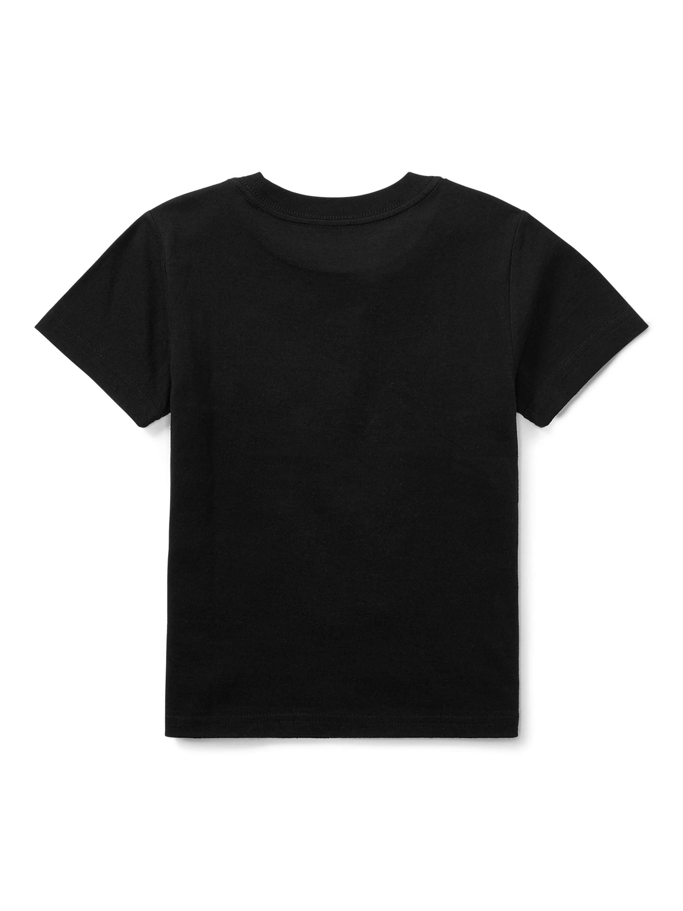 Polo Ralph Lauren Kids' Short Sleeve Cotton T-Shirt, Black