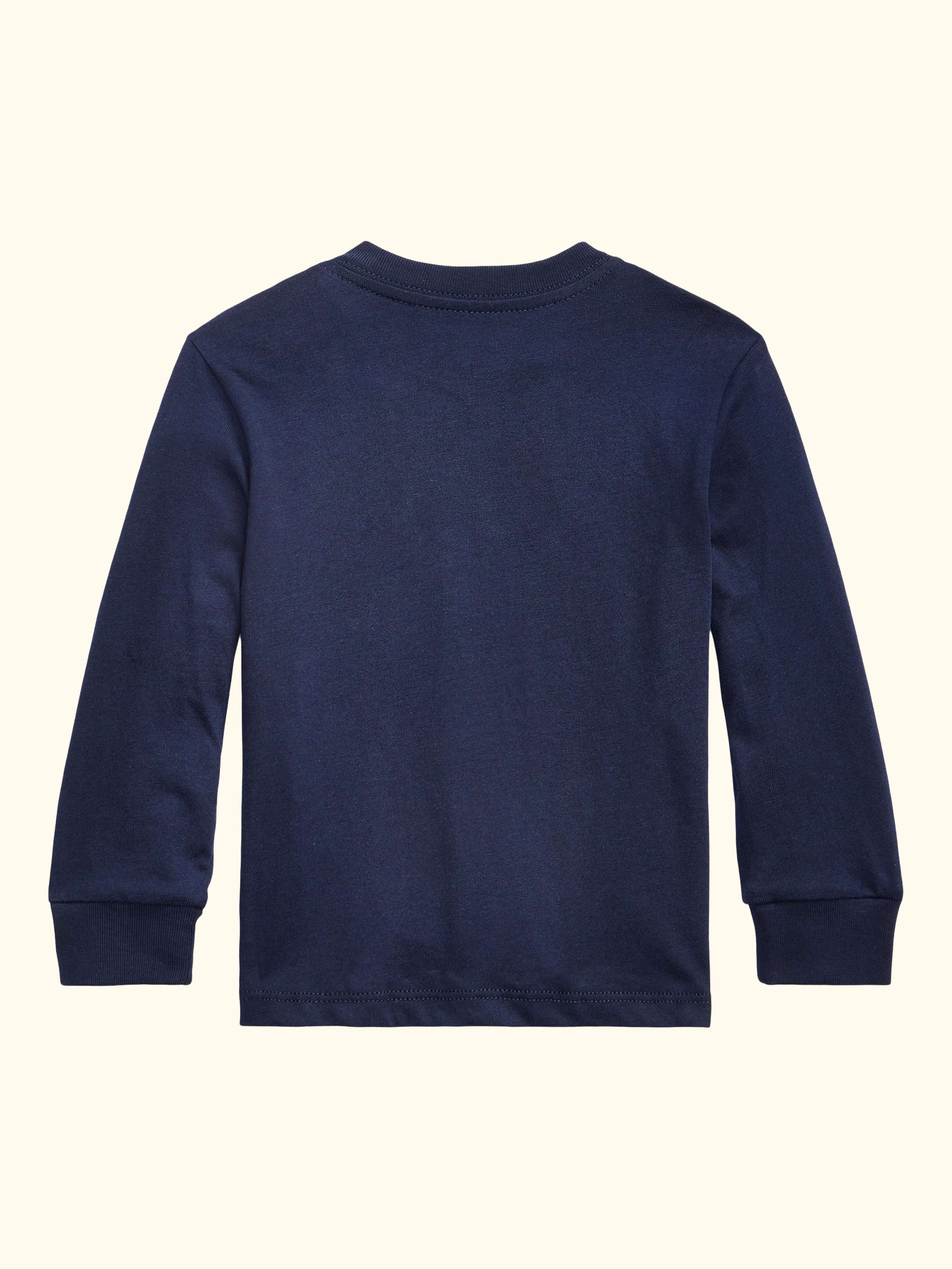 Polo Ralph Lauren Baby Long Sleeve Cotton T-Shirt, Cruize Navy