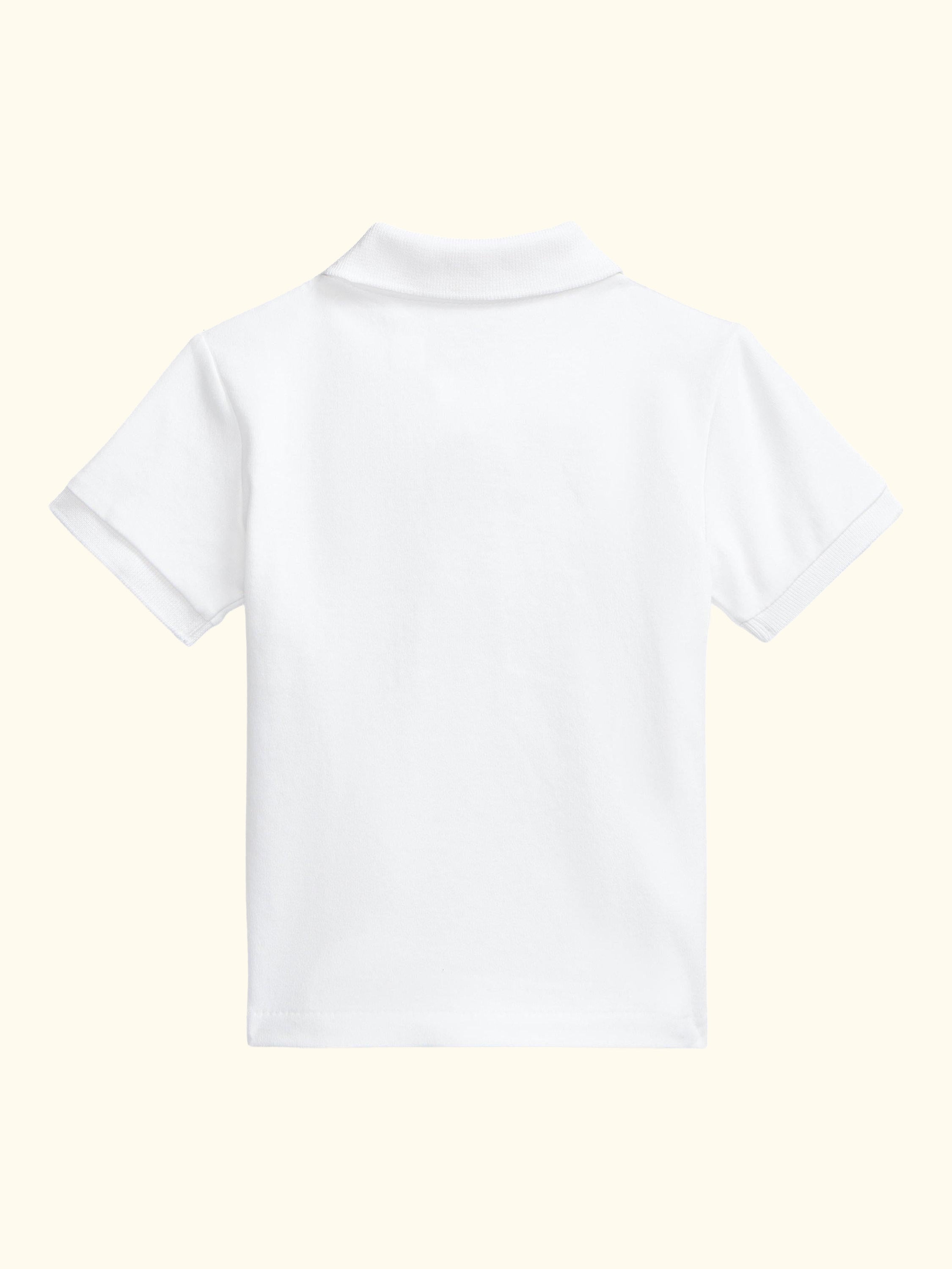 Baby Cotton Polo Shirt, Refined Navy