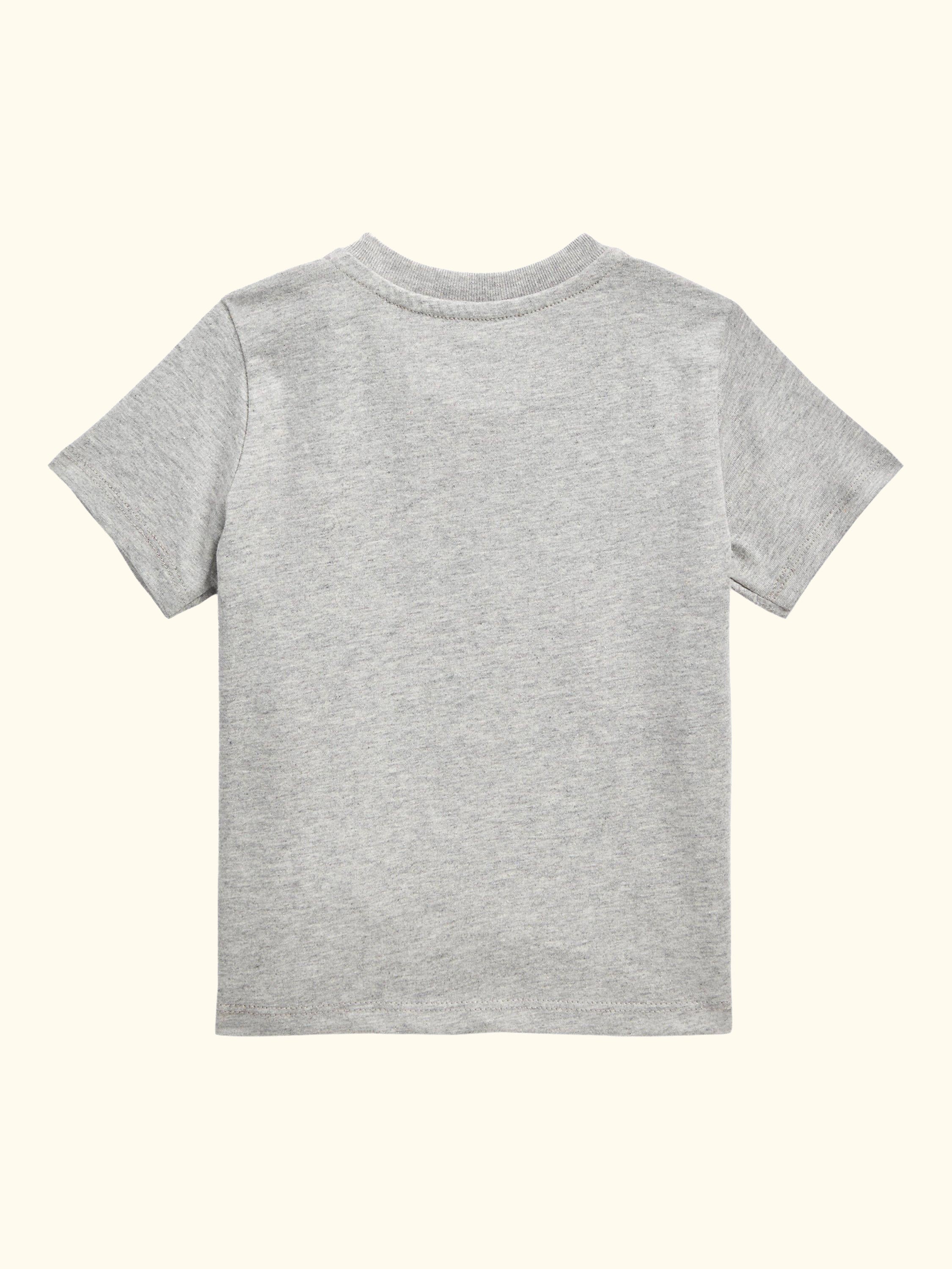 Baby Cotton Short Sleeve T-Shirt, Andover Heather