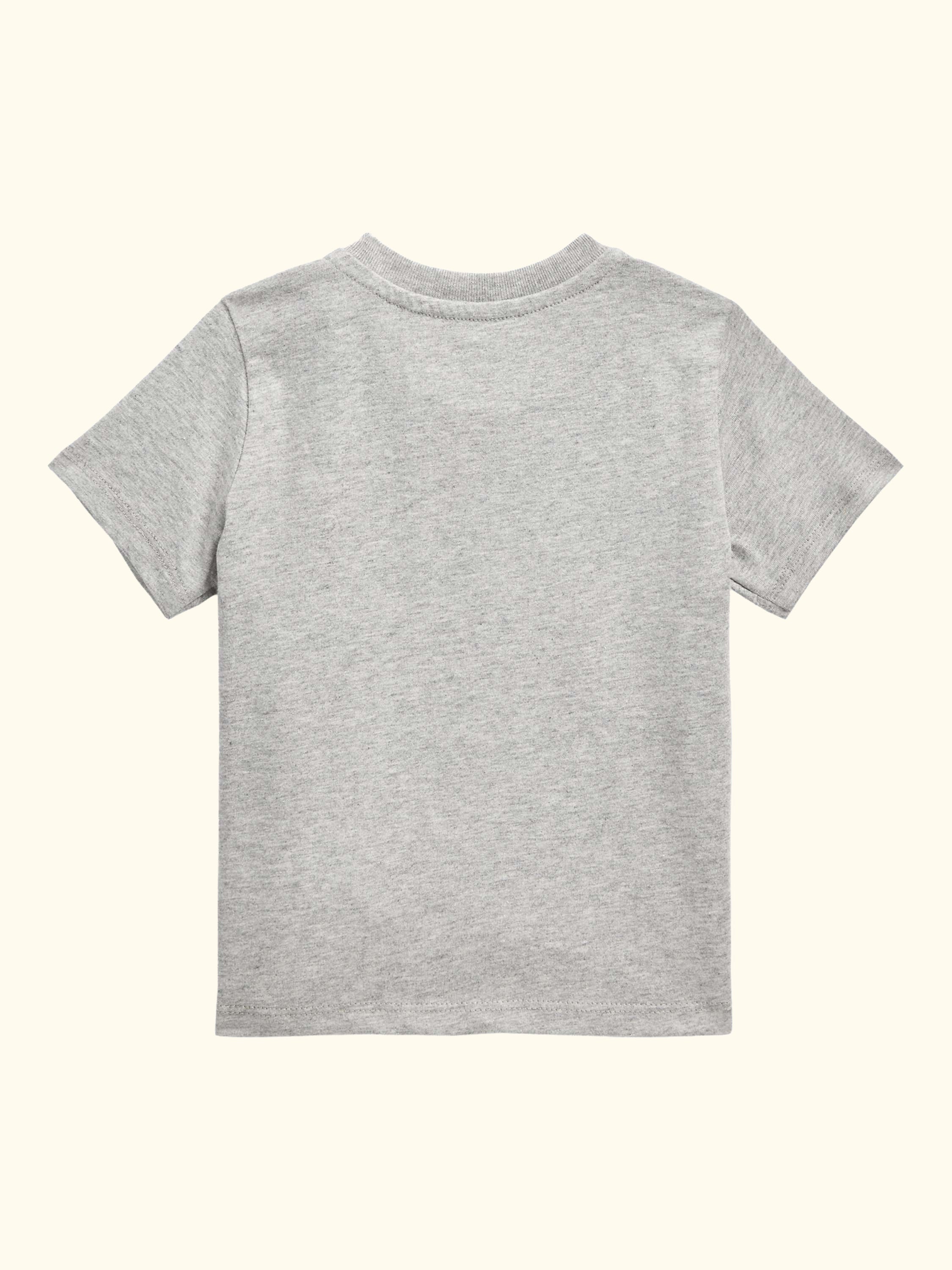 Baby Cotton Short Sleeve T-Shirt, Andover Heather