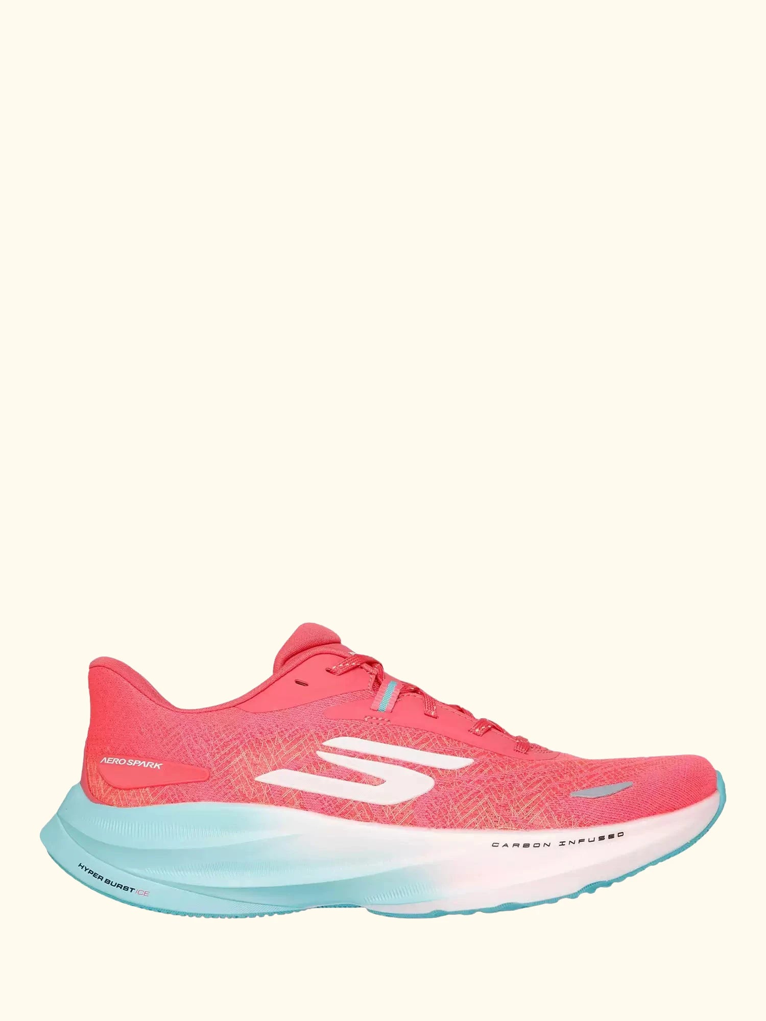Skechers GO RUN Ride Running Trainers, Pink/Multi