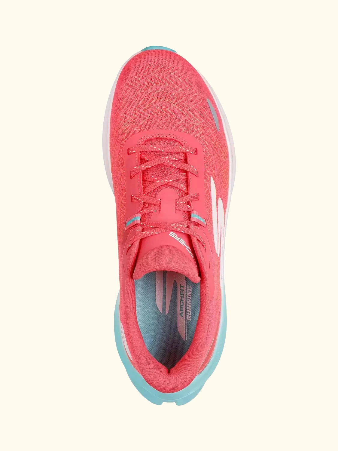 Skechers GO RUN Ride Running Trainers, Pink/Multi