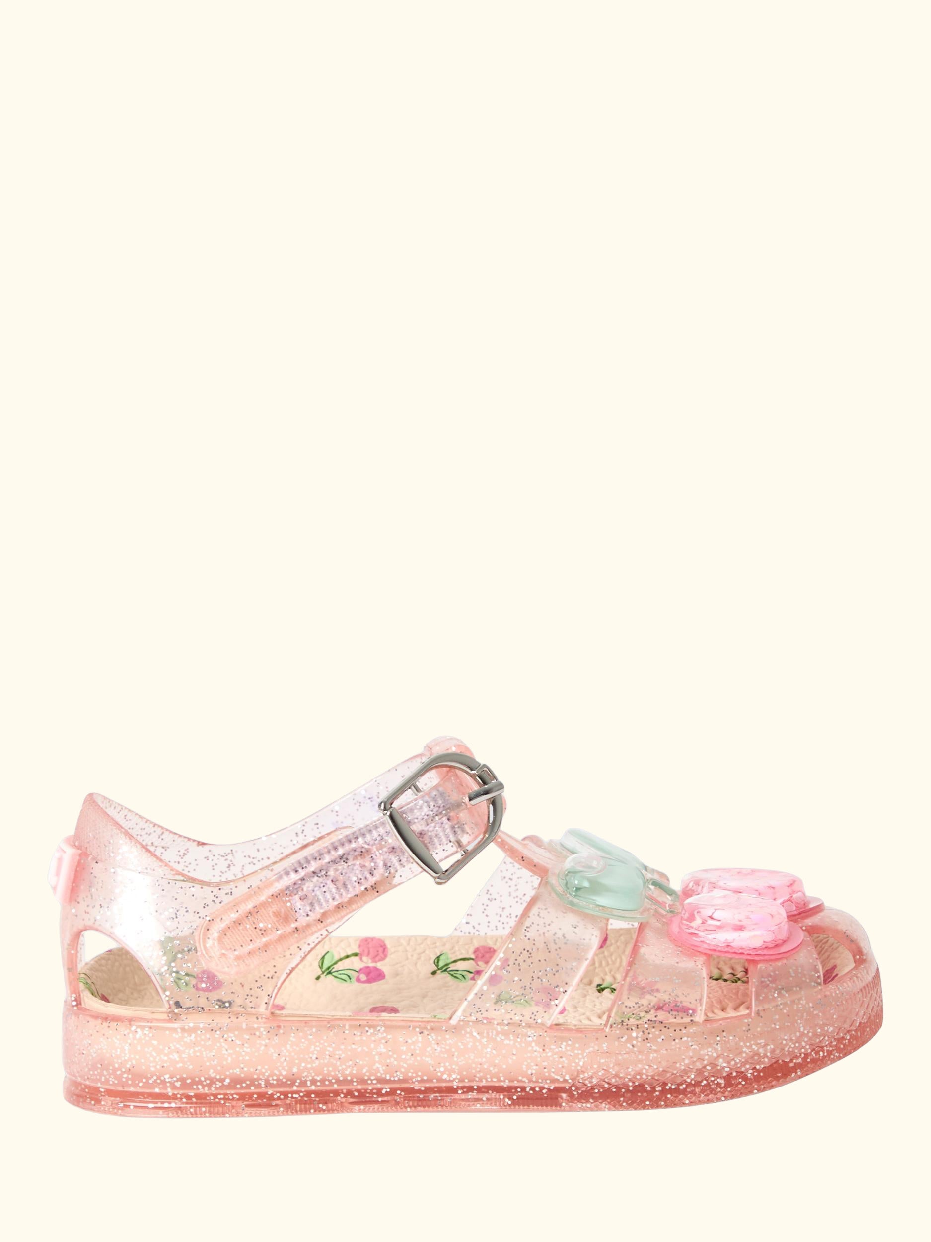 Kids' Cherry Jelly Sandals, Pink