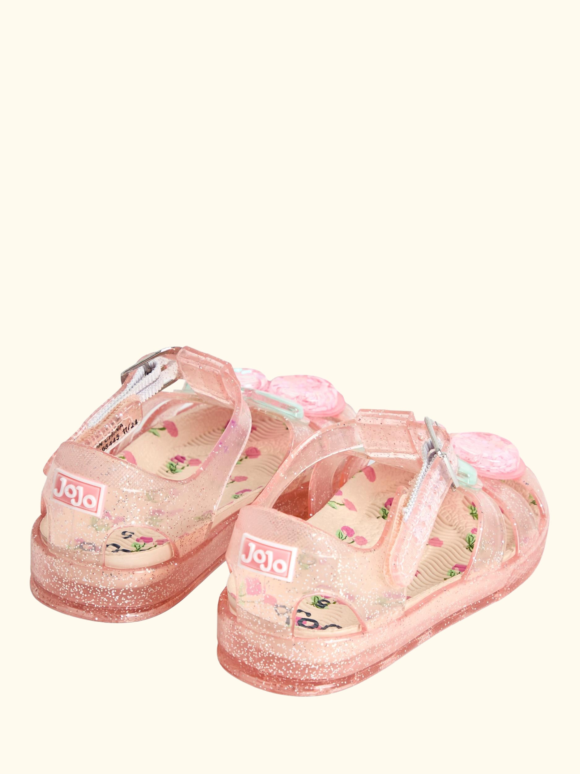 Kids' Cherry Jelly Sandals, Pink