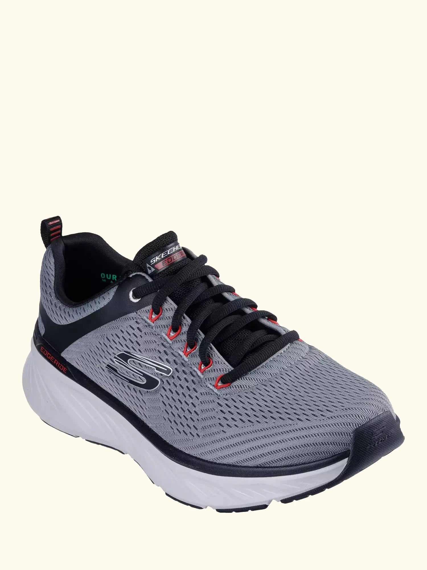 Skechers Relaxed Fit Edgeride Contention Lace Up Trainers
