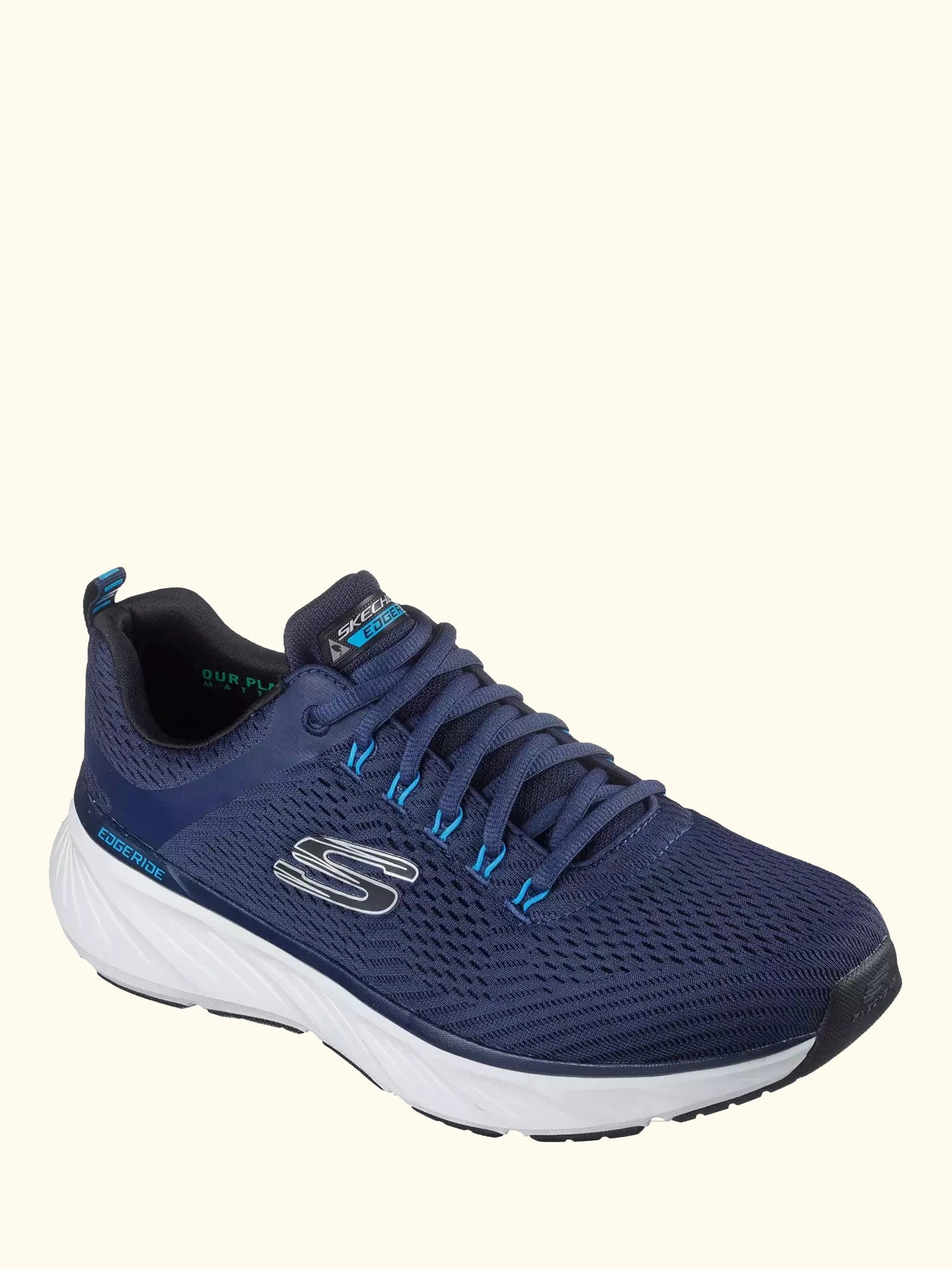 Skechers Relaxed Fit Edgeride Contention Lace Up Trainers