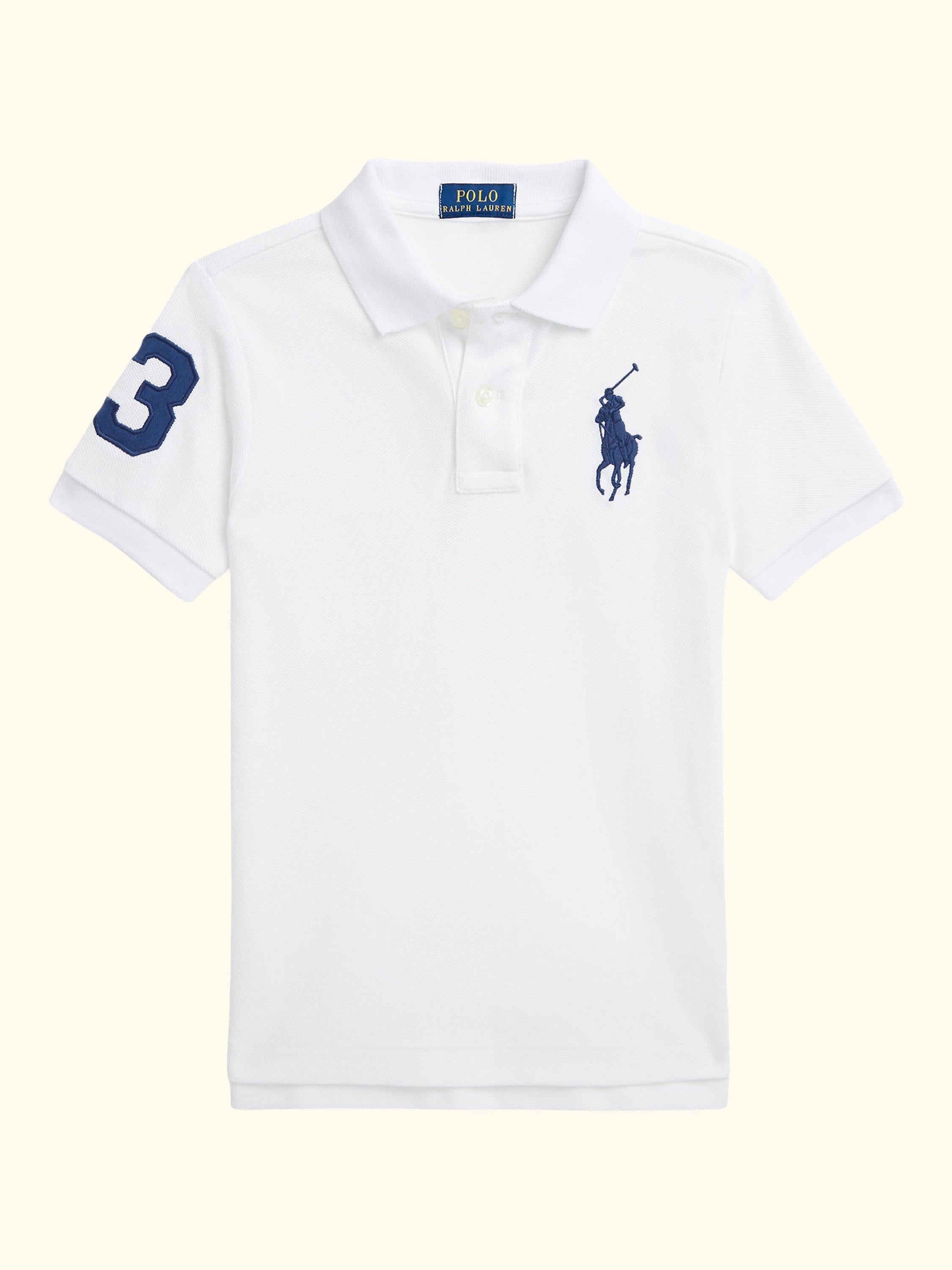 Polo Ralph Lauren Kids' Big Pony Polo Shirt, Refined Navy