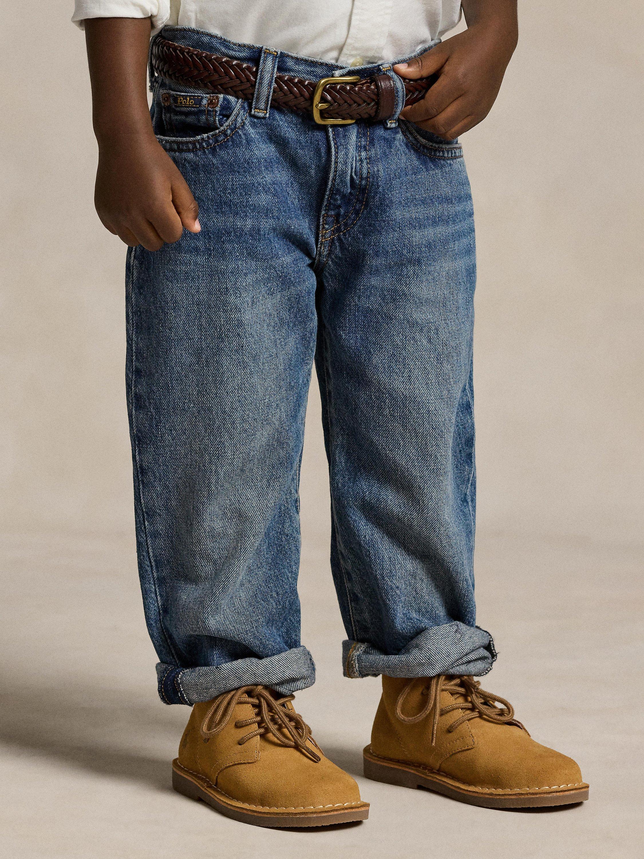 Kids' Lynwood Relaxed Denim Jeans, Pierson Indigo