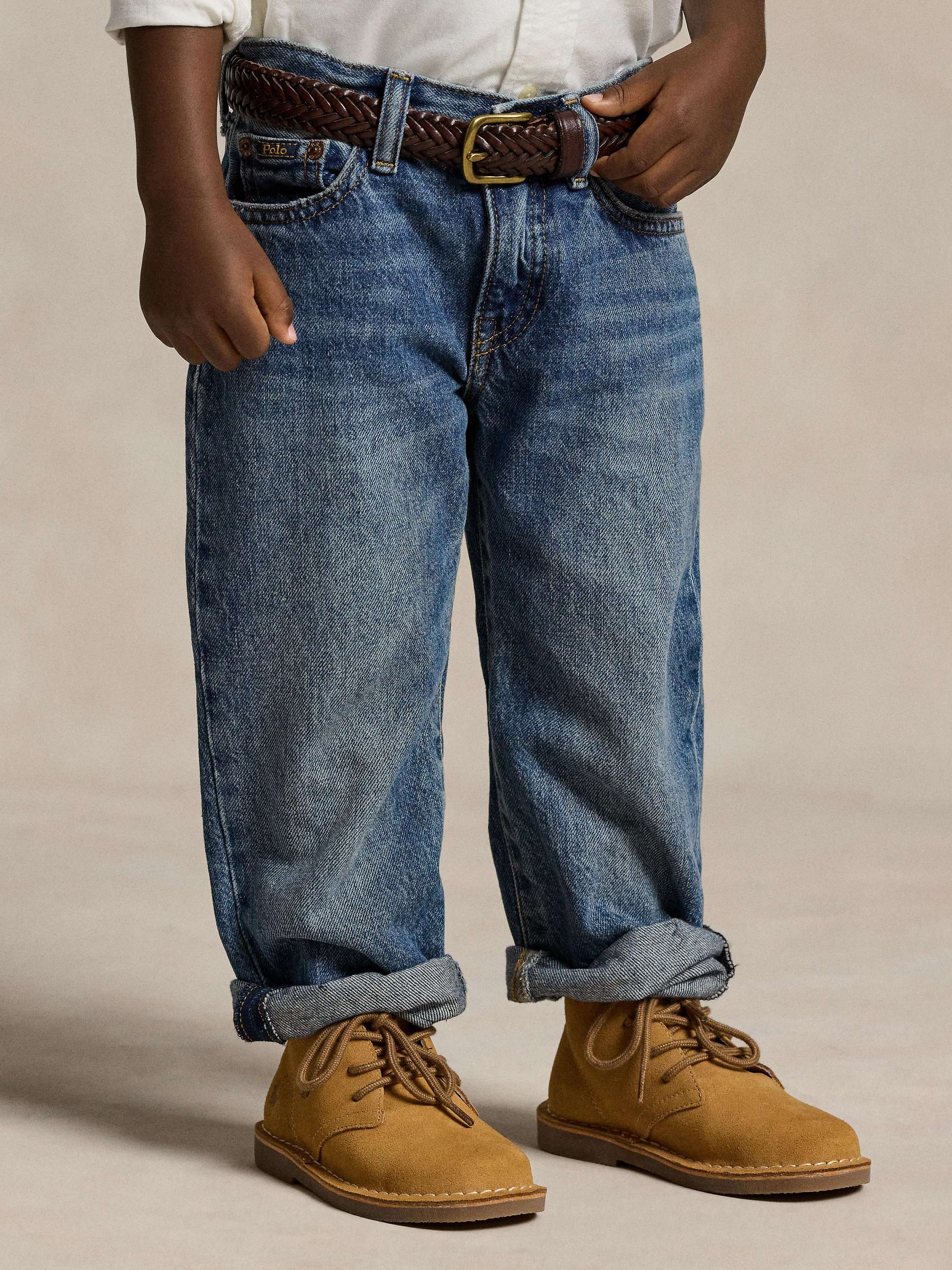 Kids' Lynwood Relaxed Denim Jeans, Pierson Indigo