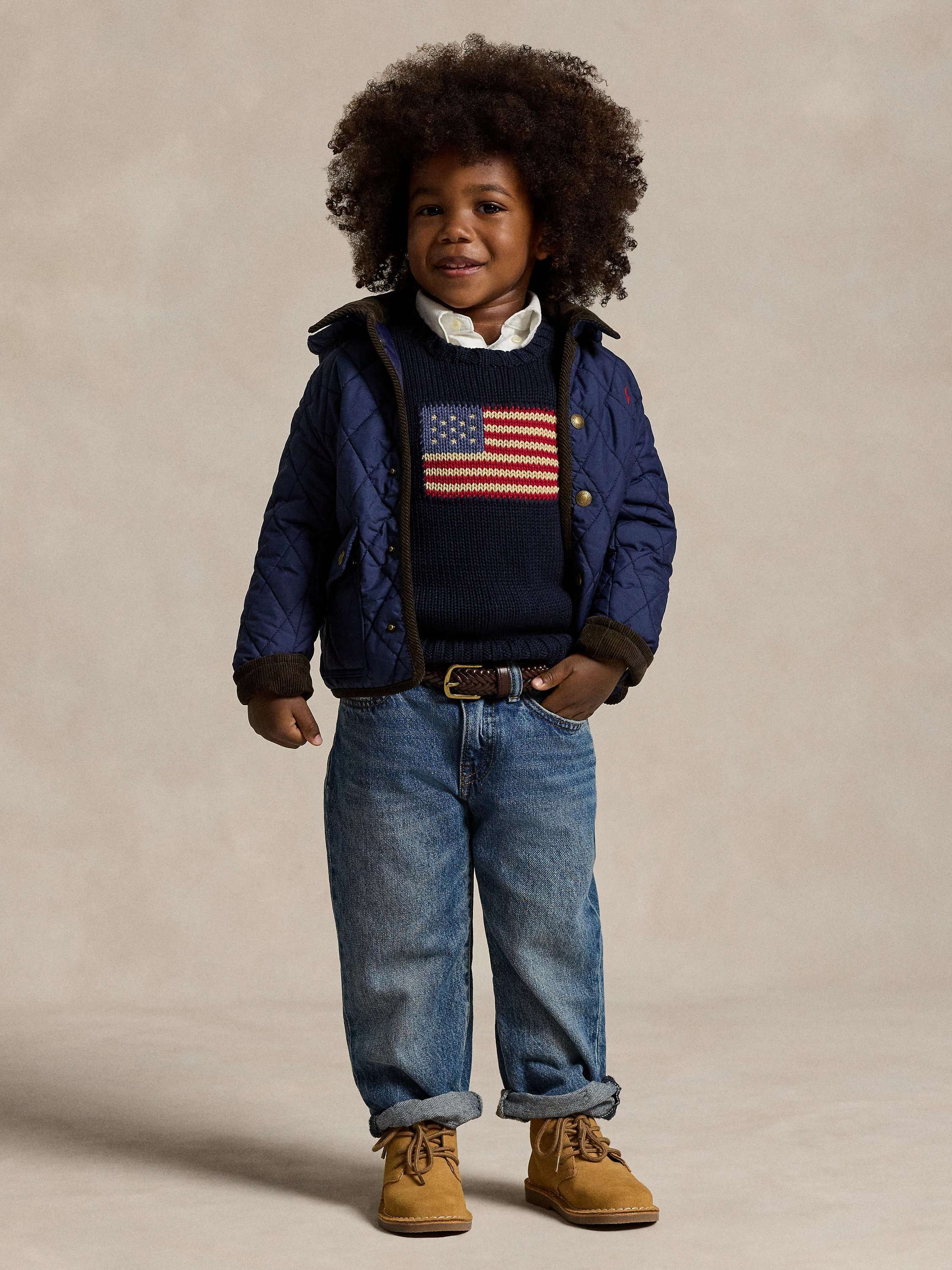 Kids' Lynwood Relaxed Denim Jeans, Pierson Indigo