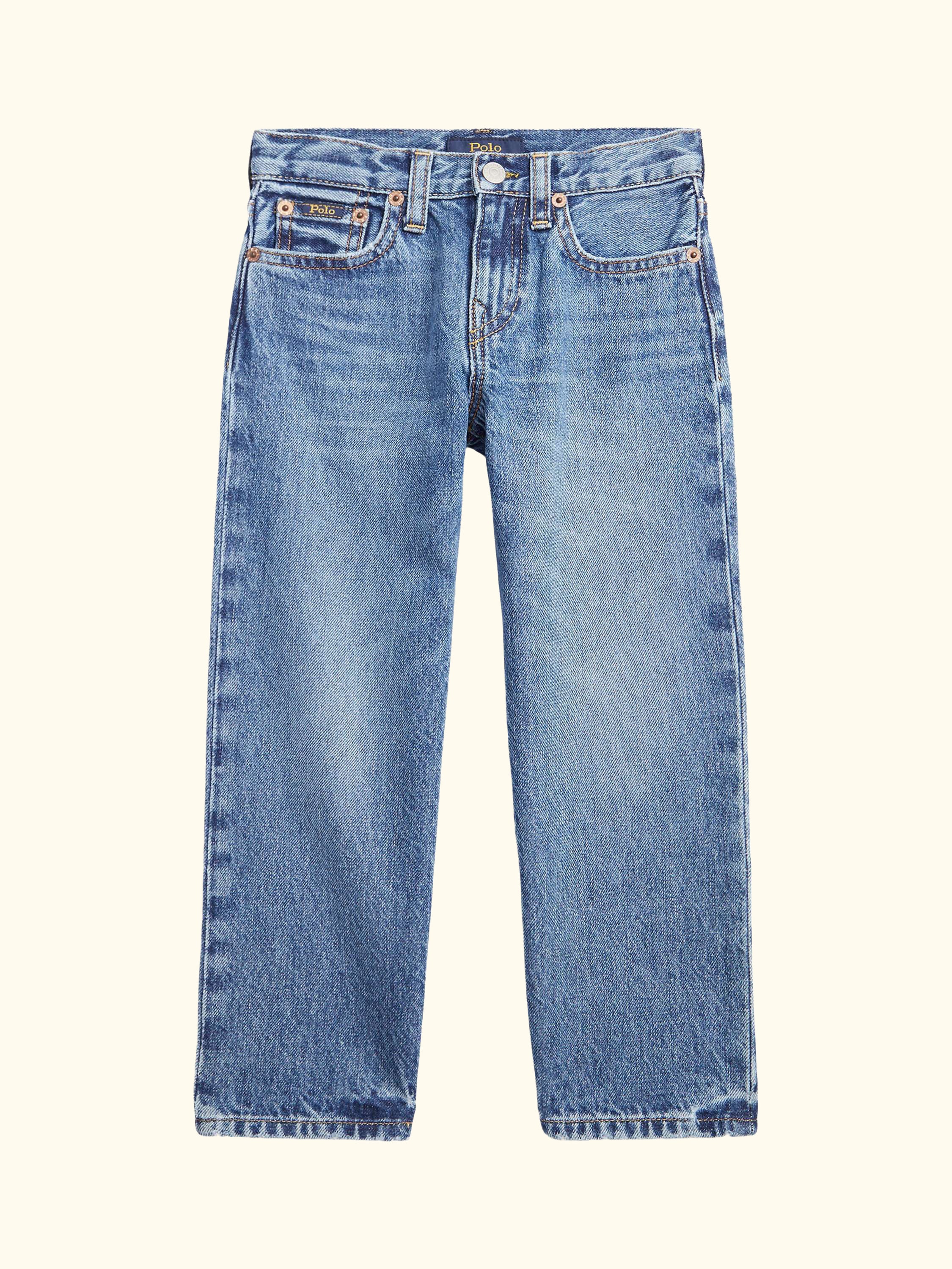Kids' Lynwood Relaxed Denim Jeans, Pierson Indigo