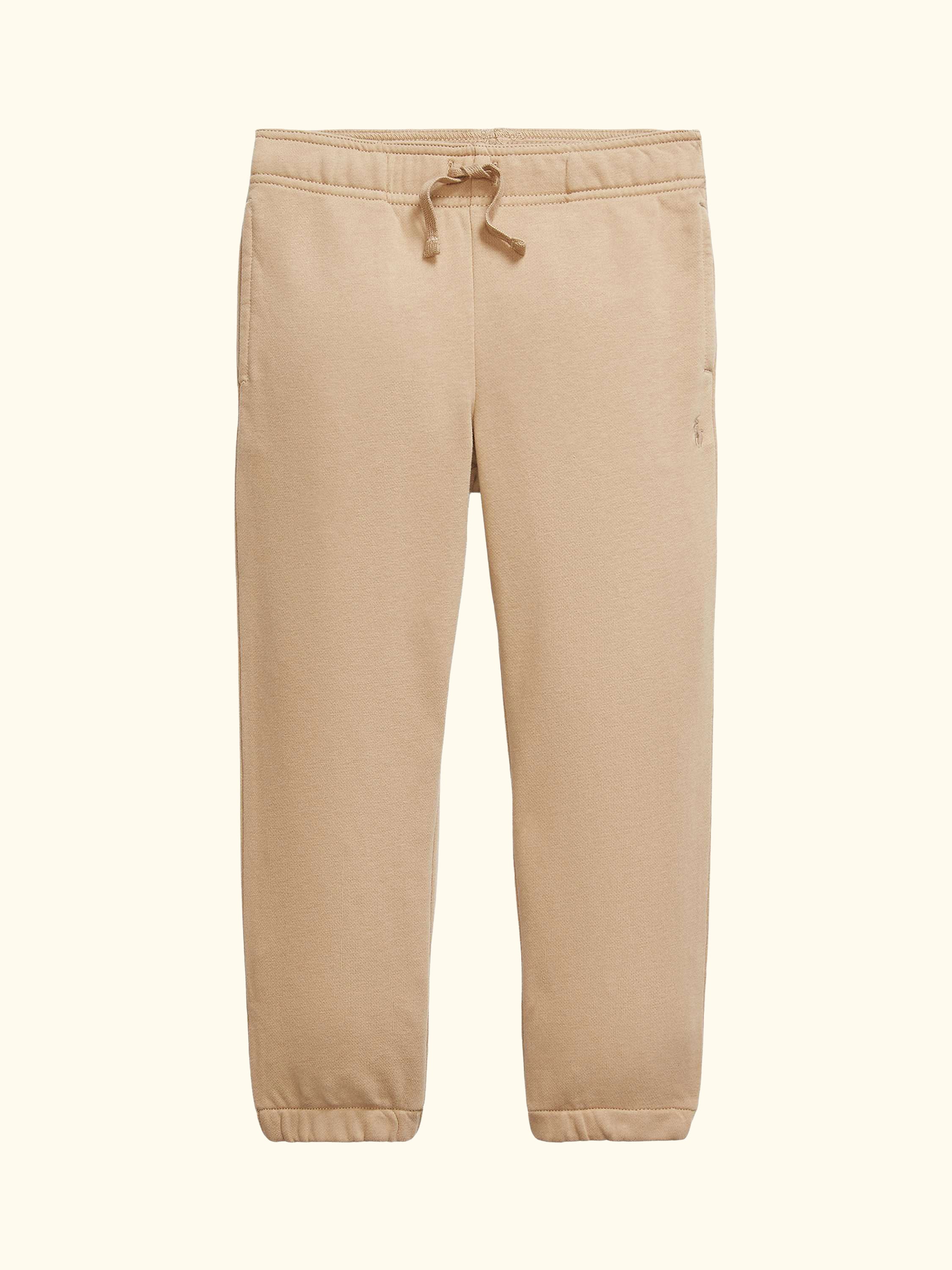 Kids' Cotton Blend Drawstring Sweat Pants, Vintage Khaki