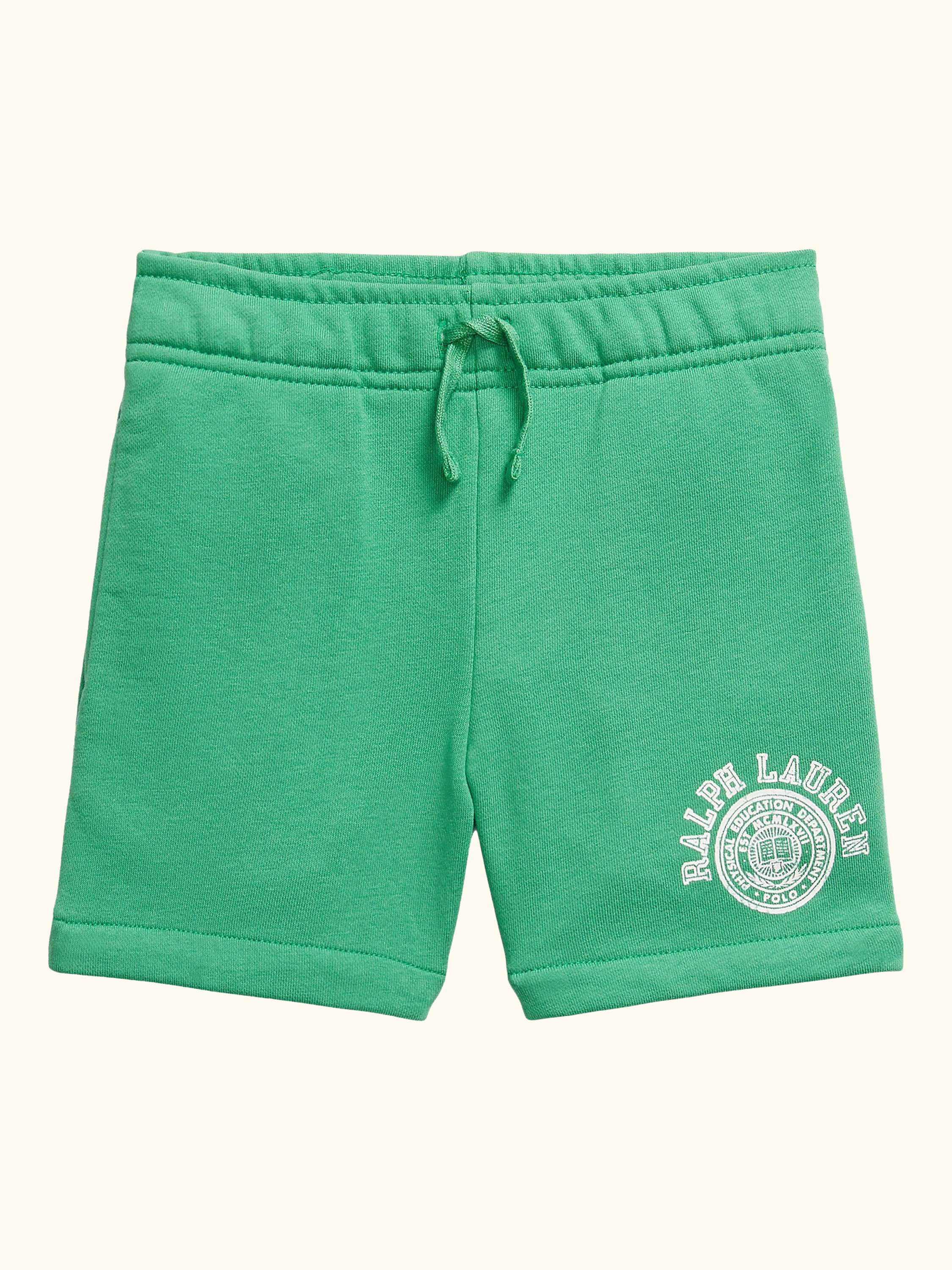 Kids' Athletic Shorts, Raft Green
