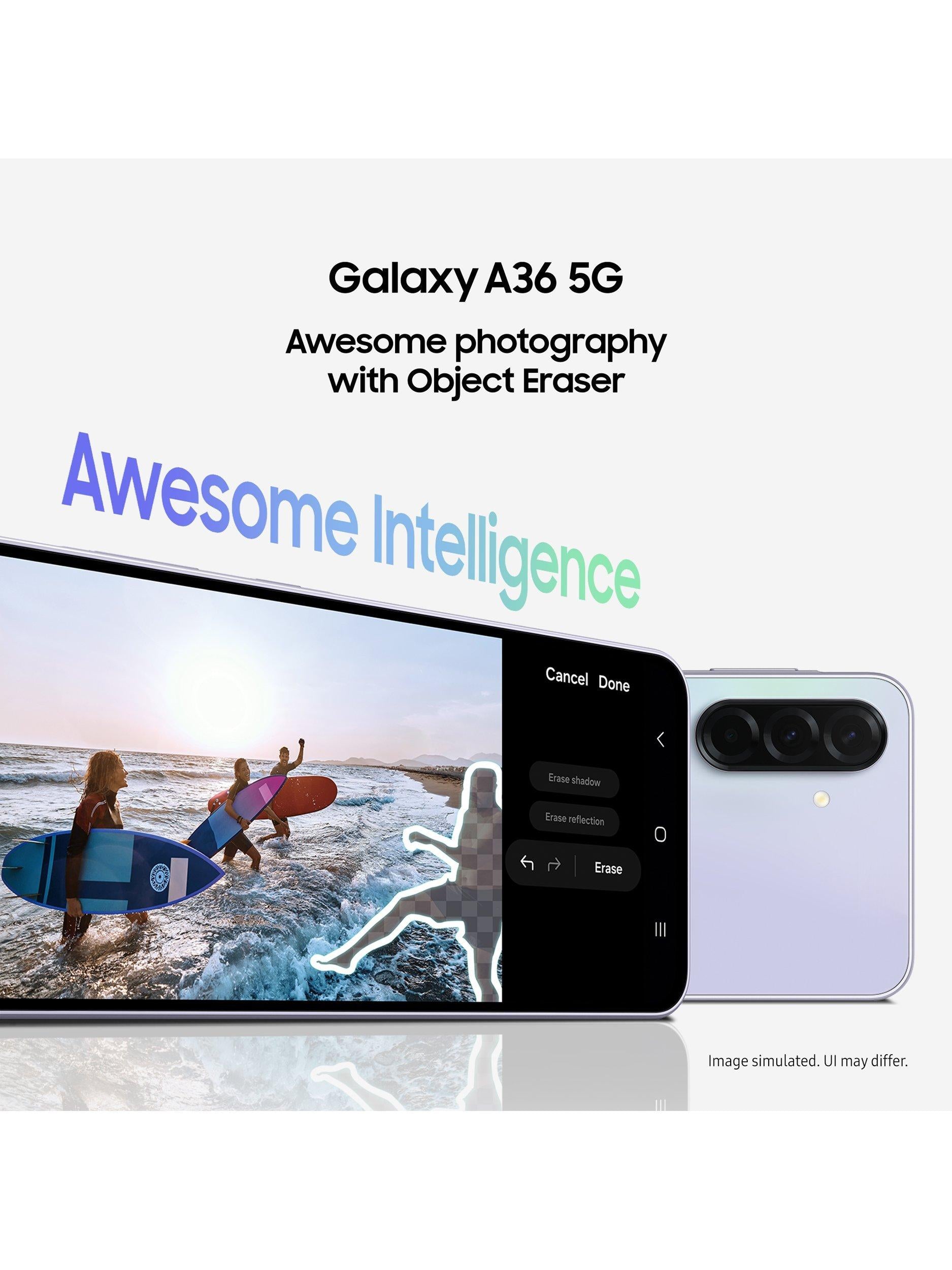Galaxy A36 5G Smartphone, Android, 8GB RAM, 6.7", 5G, SIM Free, 256GB