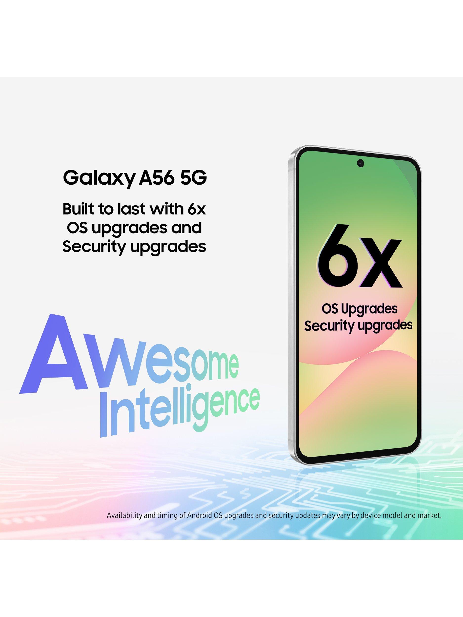 Galaxy A56 5G Smartphone, Android, 8GB RAM, 6.7", 5G, SIM Free, 256GB