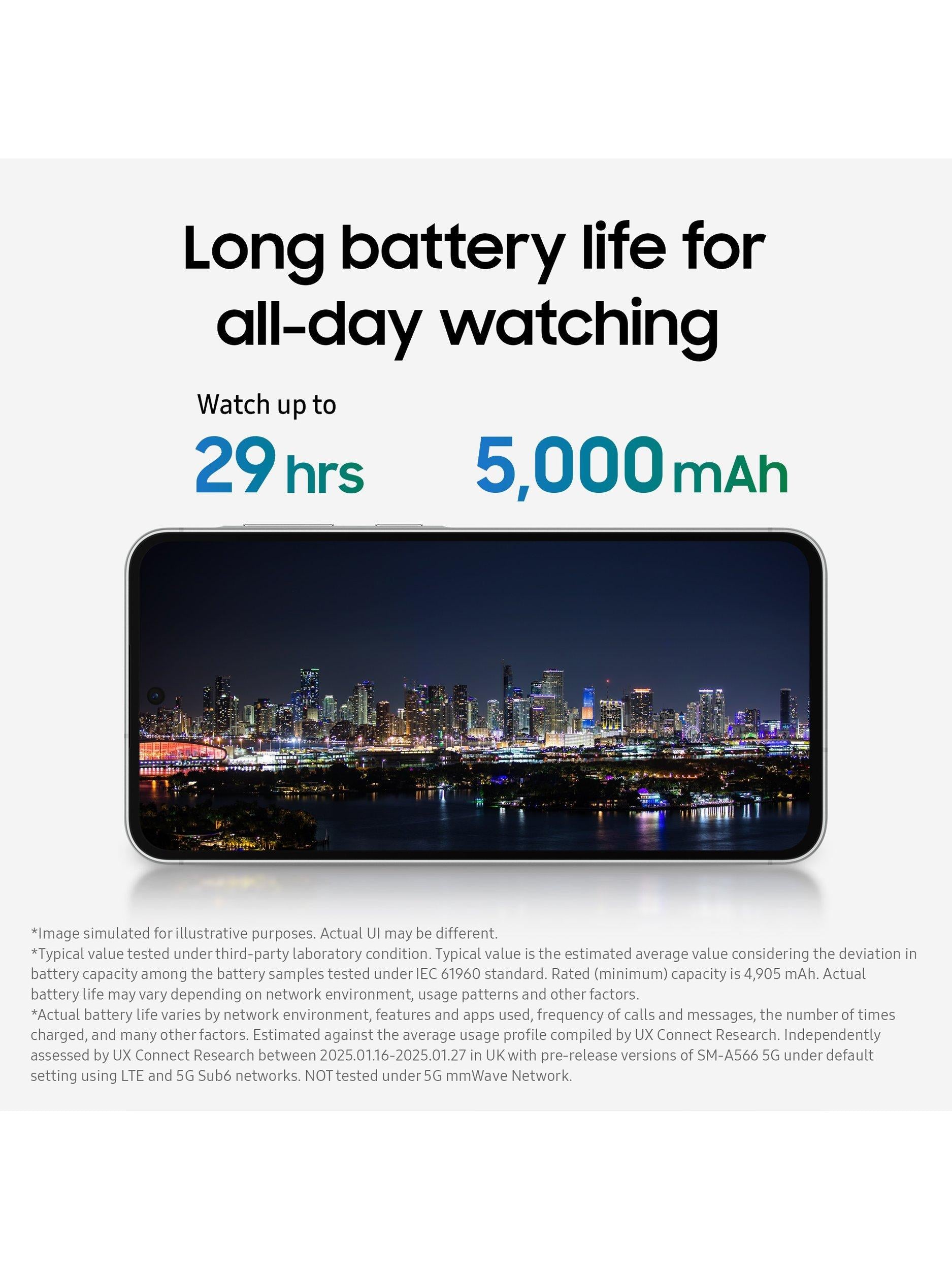 Galaxy A56 5G Smartphone, Android, 8GB RAM, 6.7", 5G, SIM Free, 256GB