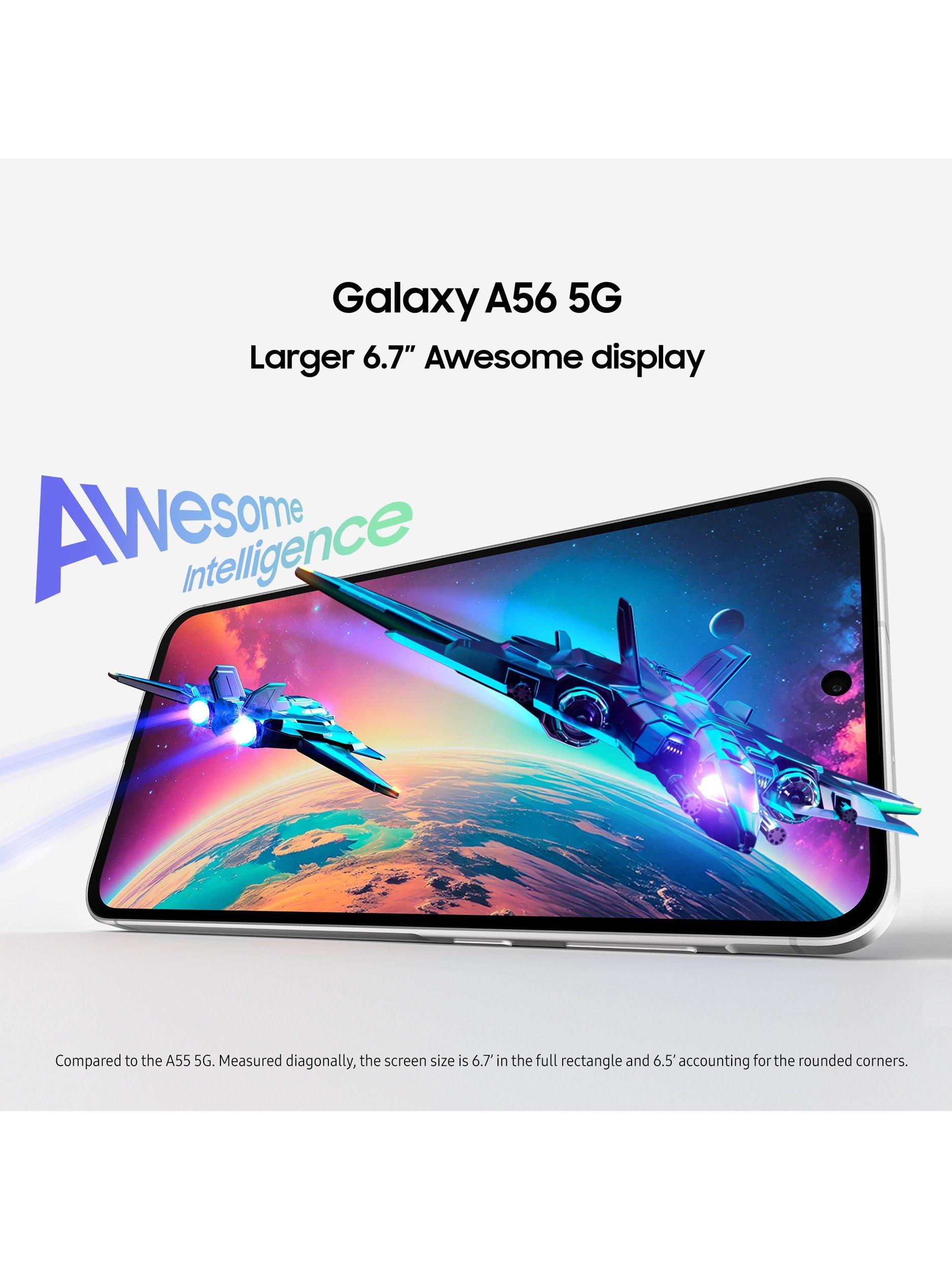 Galaxy A56 5G Smartphone, Android, 8GB RAM, 6.7", 5G, SIM Free, 256GB