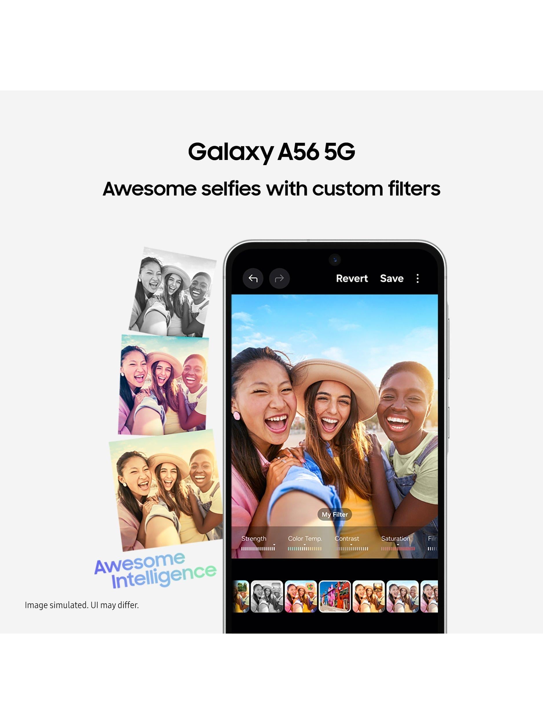 Galaxy A56 5G Smartphone, Android, 8GB RAM, 6.7", 5G, SIM Free, 256GB