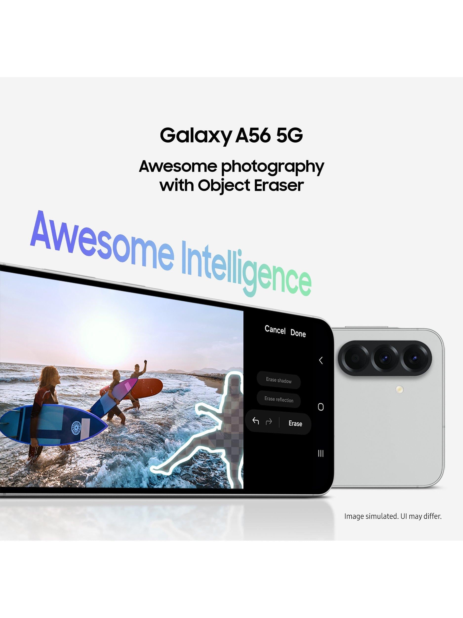Galaxy A56 5G Smartphone, Android, 8GB RAM, 6.7", 5G, SIM Free, 256GB